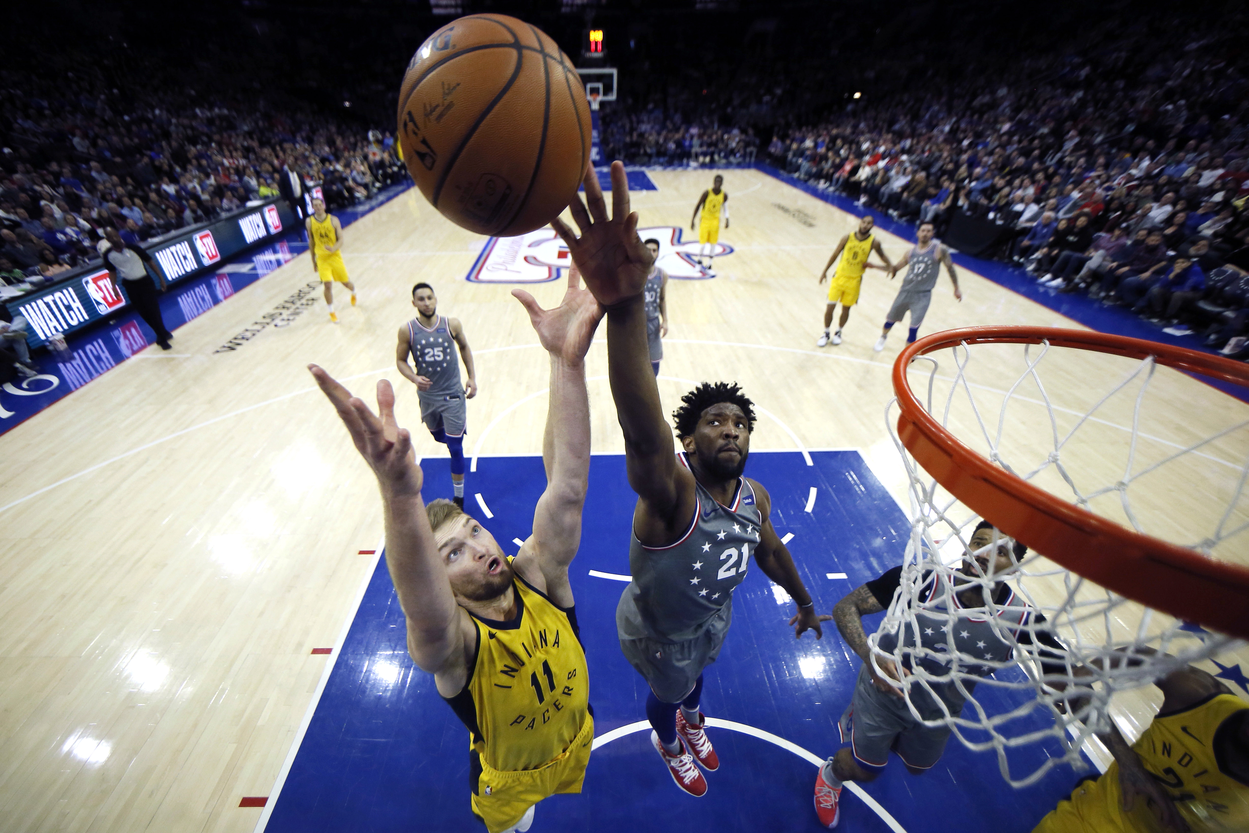 Pacers spoil Embiid’s 40-point night, beat Sixers 113-101