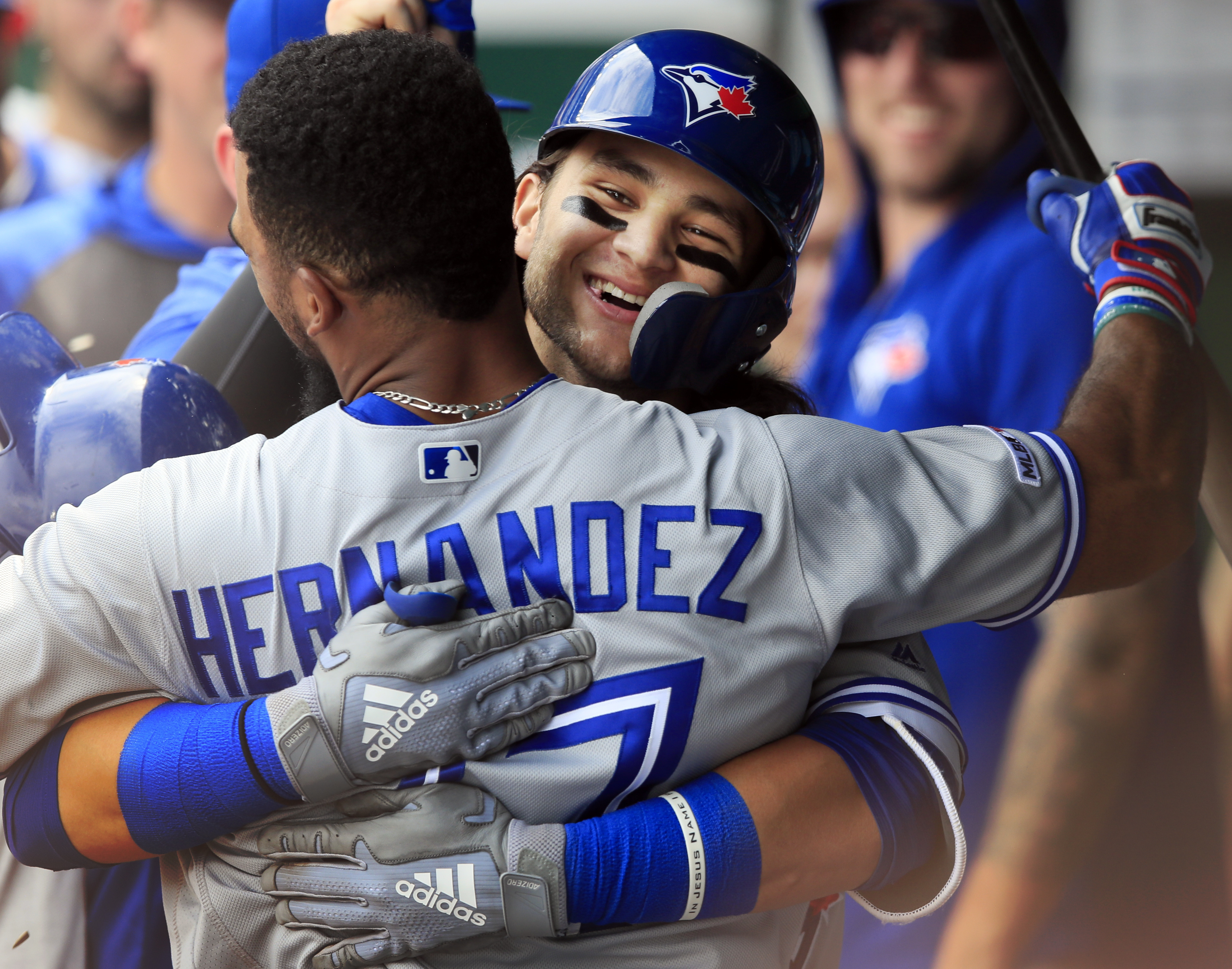 Galvis, Bichette lead Blue Jays over Royals 4-1 for sweep