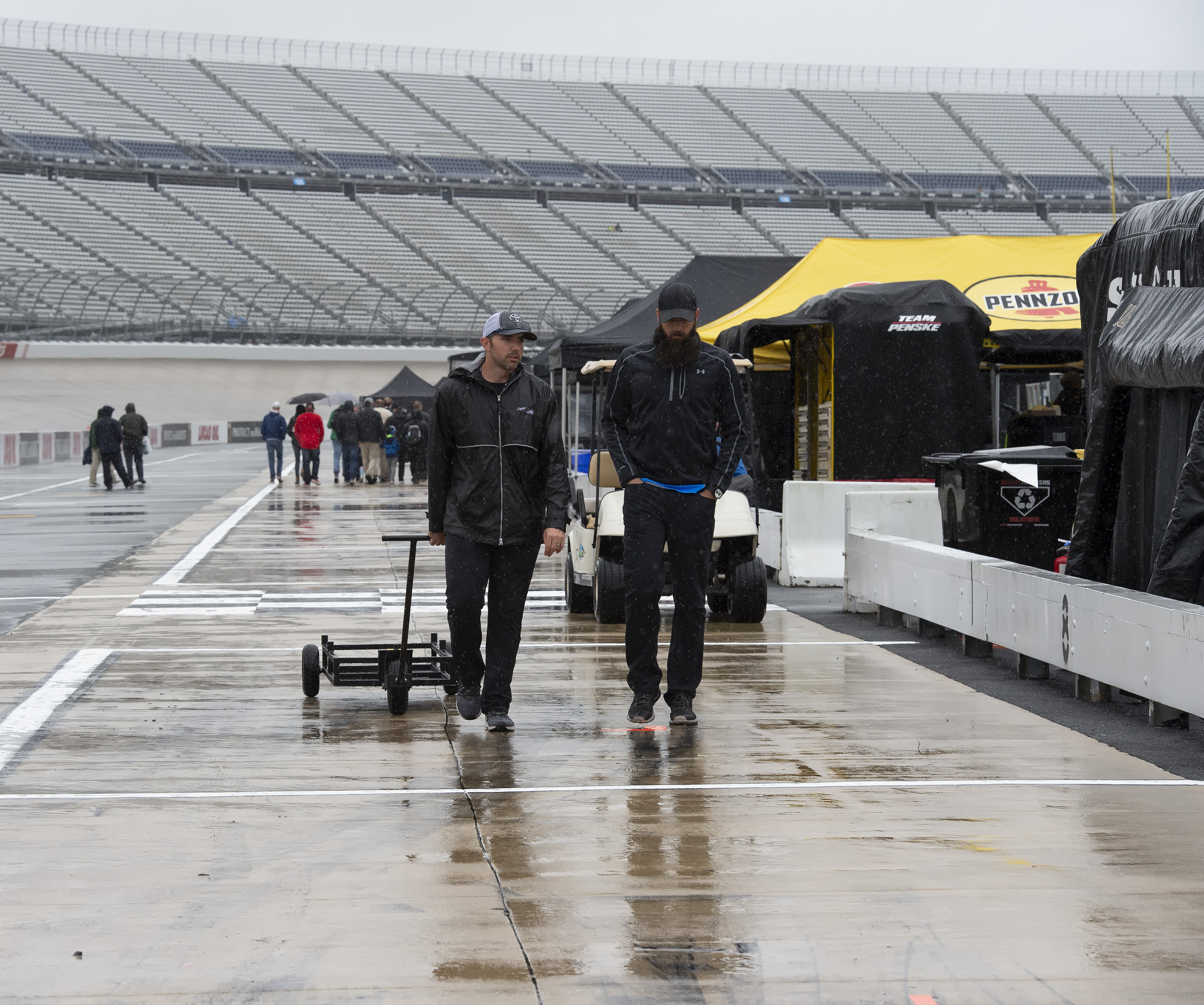 NASCAR Cup Series race at Dover in rain delay
