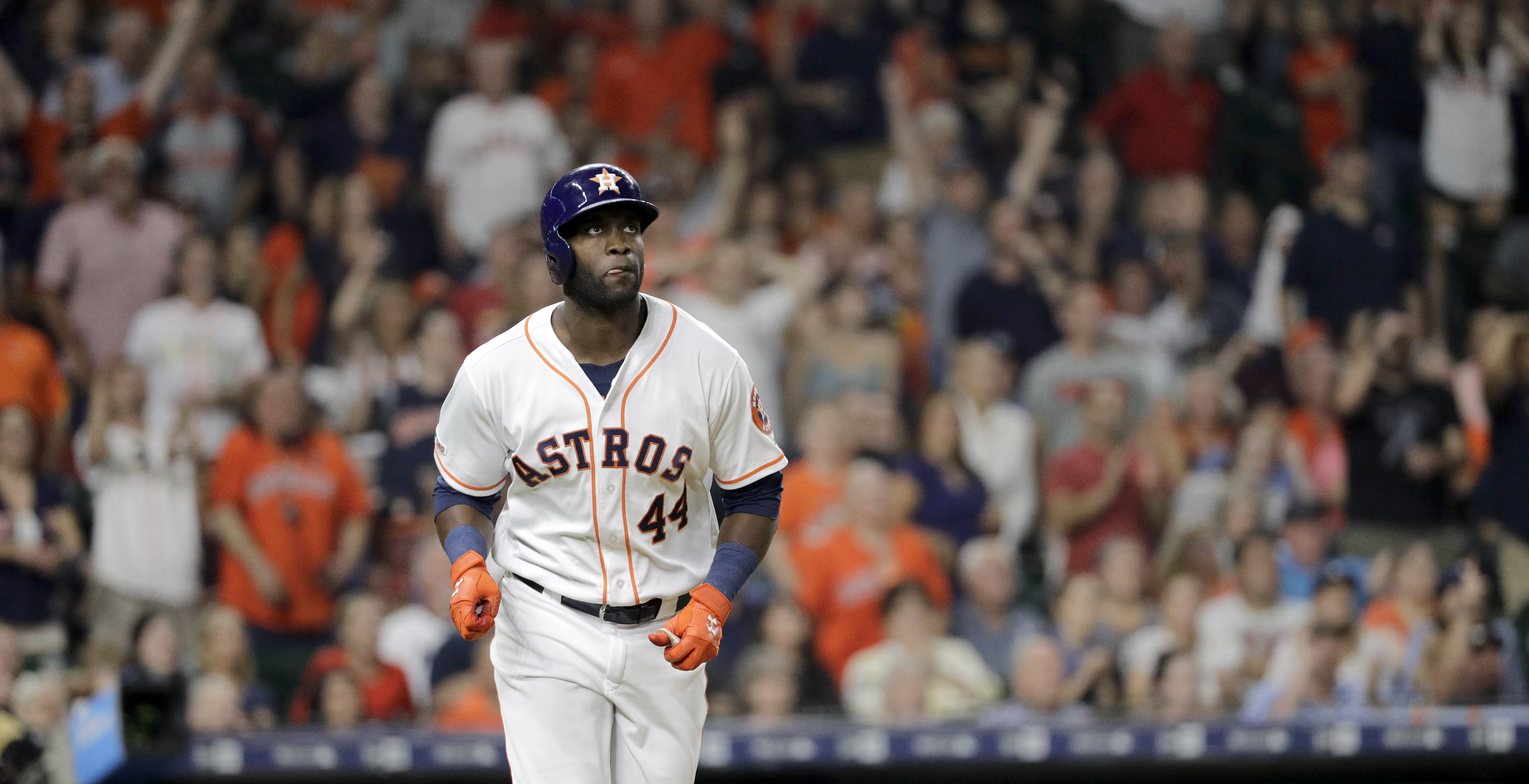 LEADING OFF: Astros romp, Trout out, Hoerner in, Cueto back