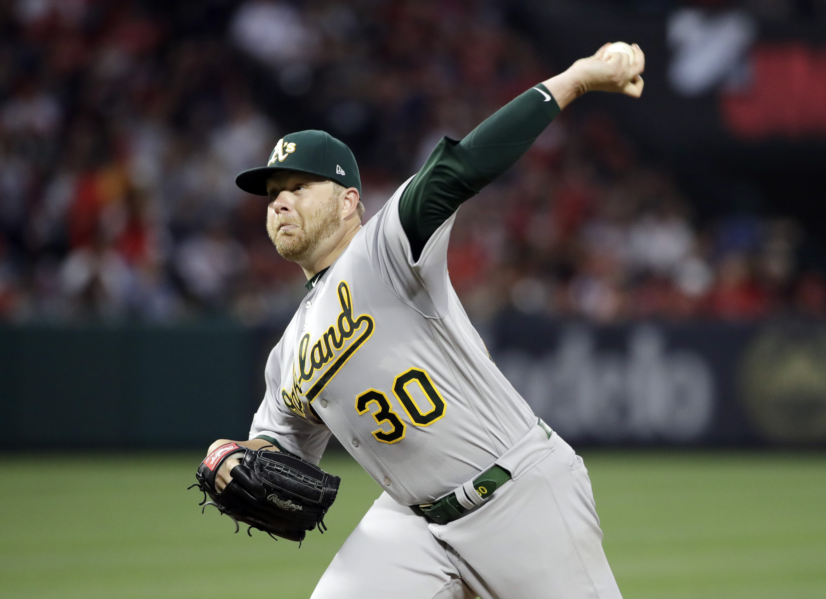 Brett Anderson dominates Halos, sending A's to 4-0 win