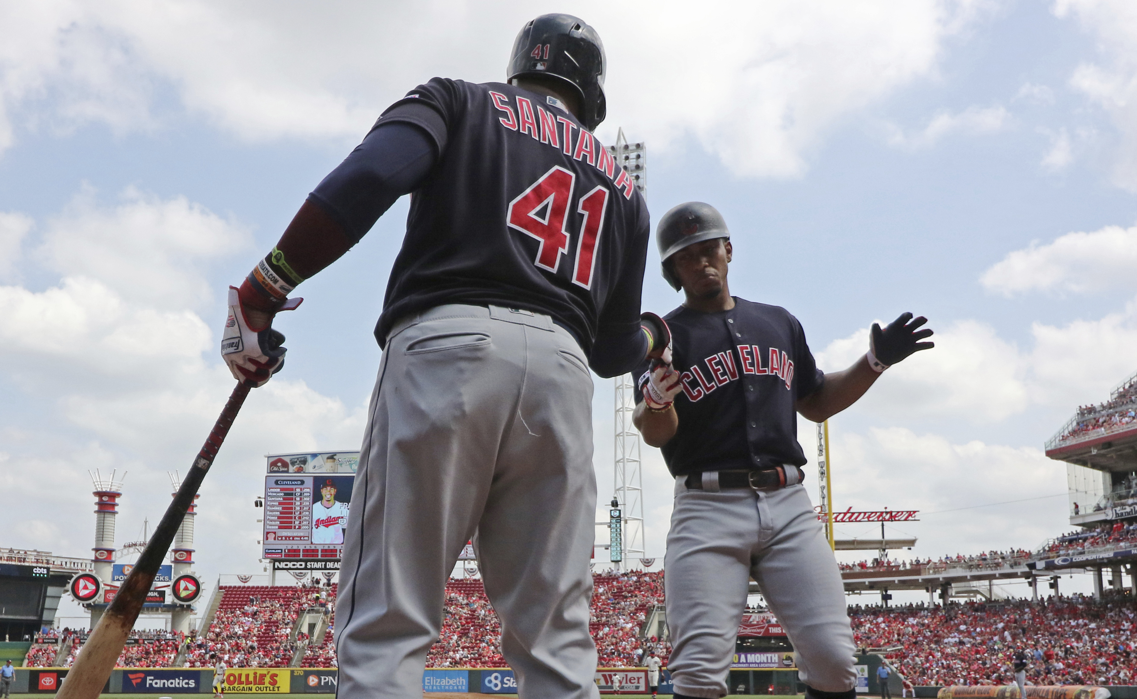 All-Stars Beiber, Lindor lead Indians over Reds 7-2