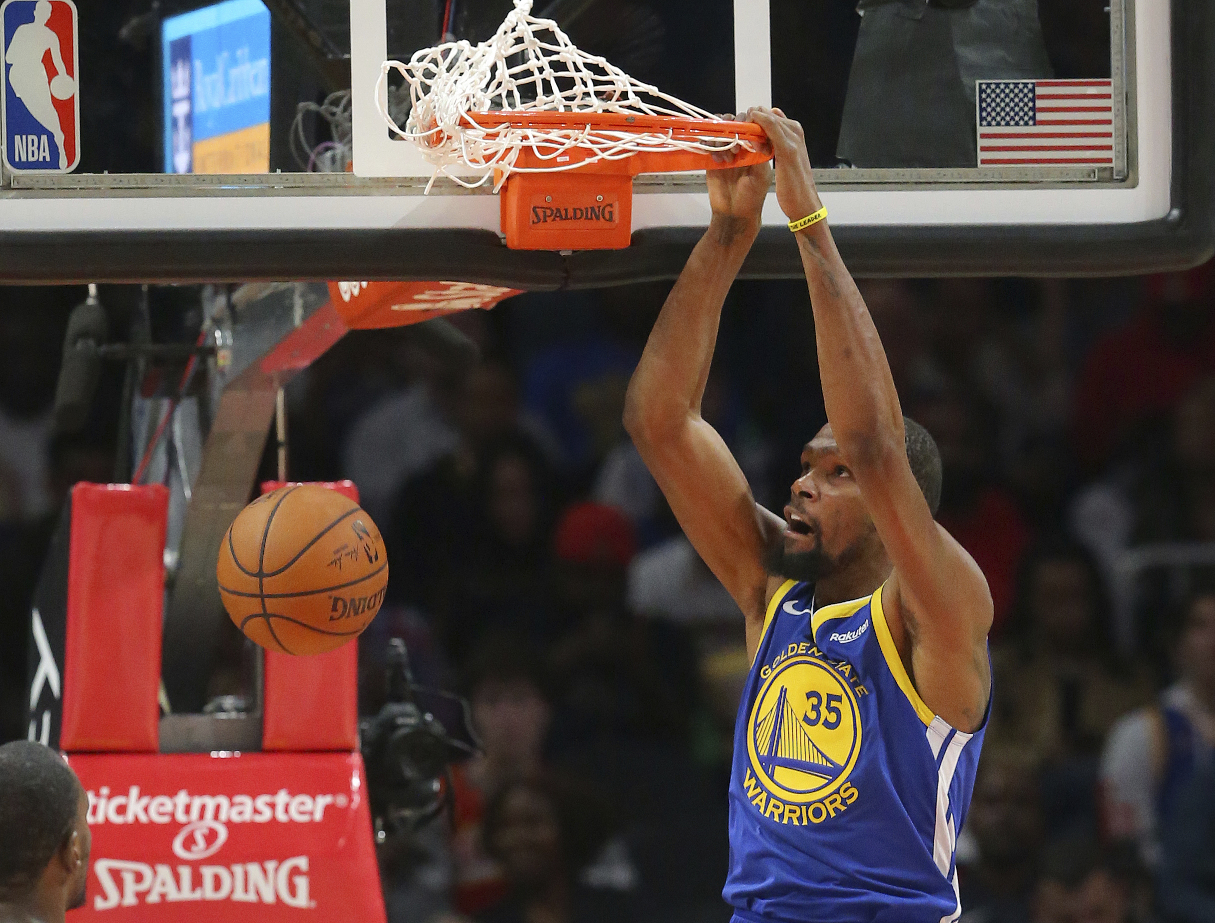 Big Three leads Warriors to 128-111 win over Atlanta