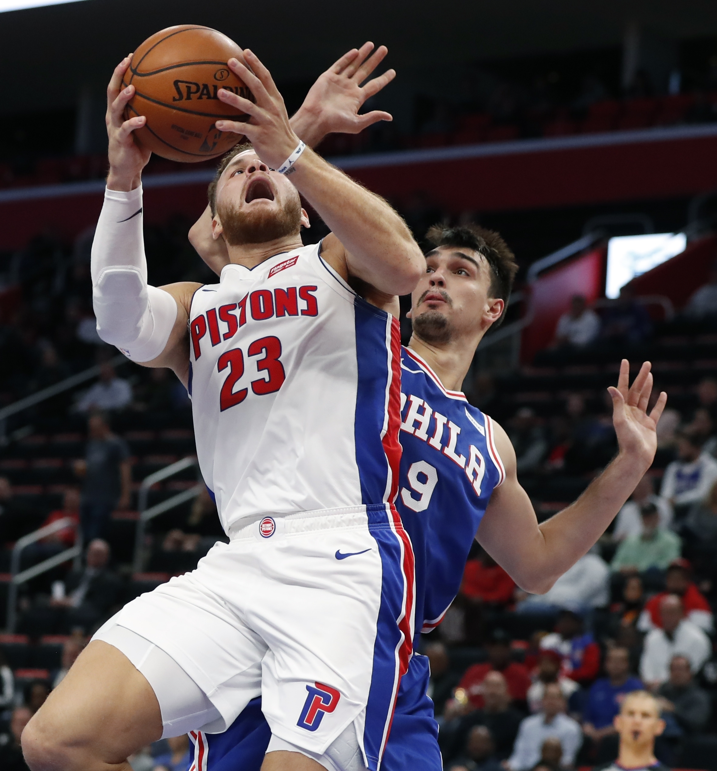 Griffin has career-best 50 points in Pistons’ win over 76ers