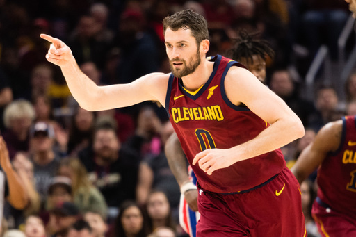 Love lost: All-Star forward's broken hand a pain for Cavs