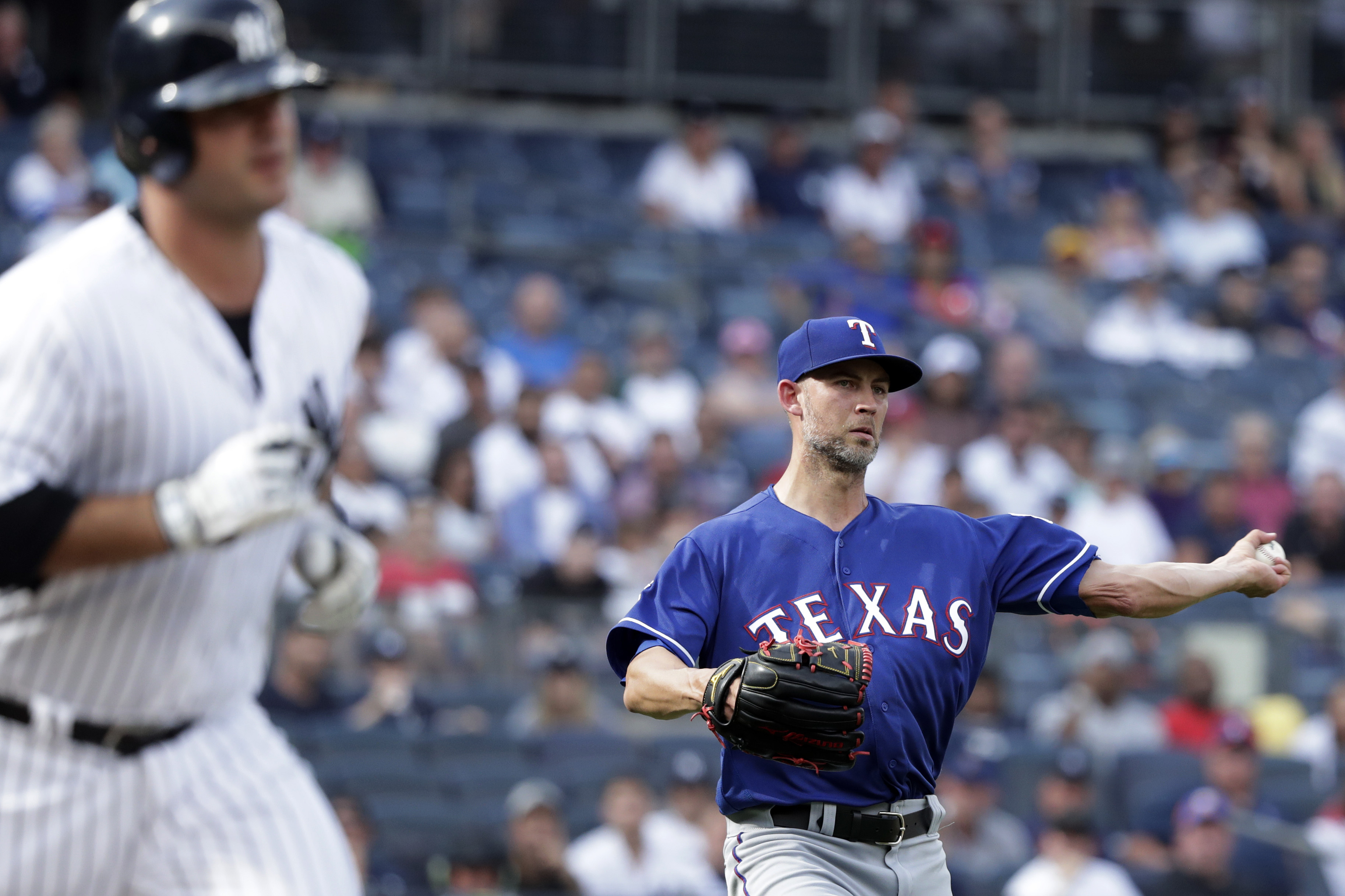 Mike Minor, Rangers deal Yankees 1st shutout in 221 games