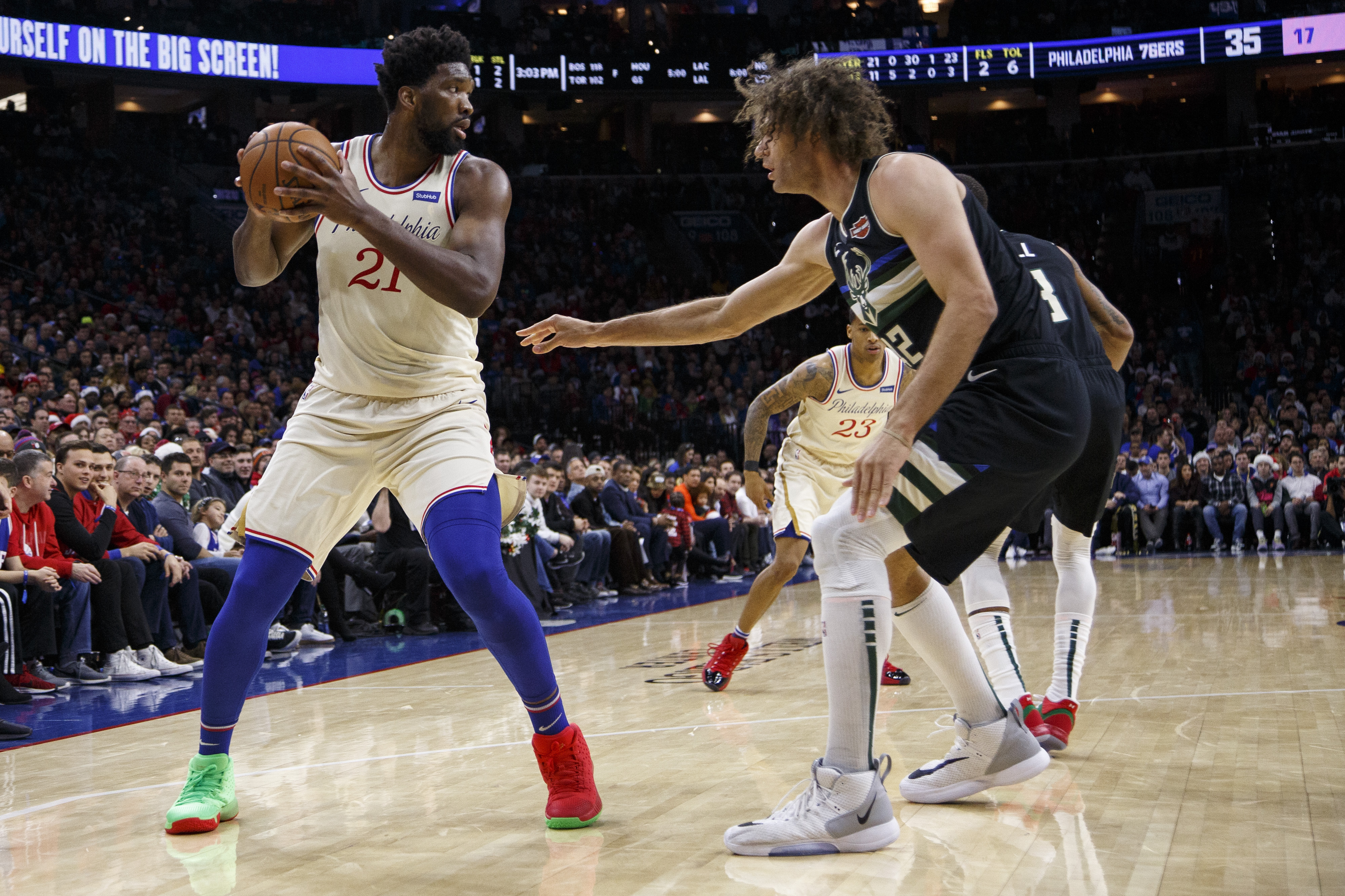 Embiid stars as 76ers beat Bucks 121-109