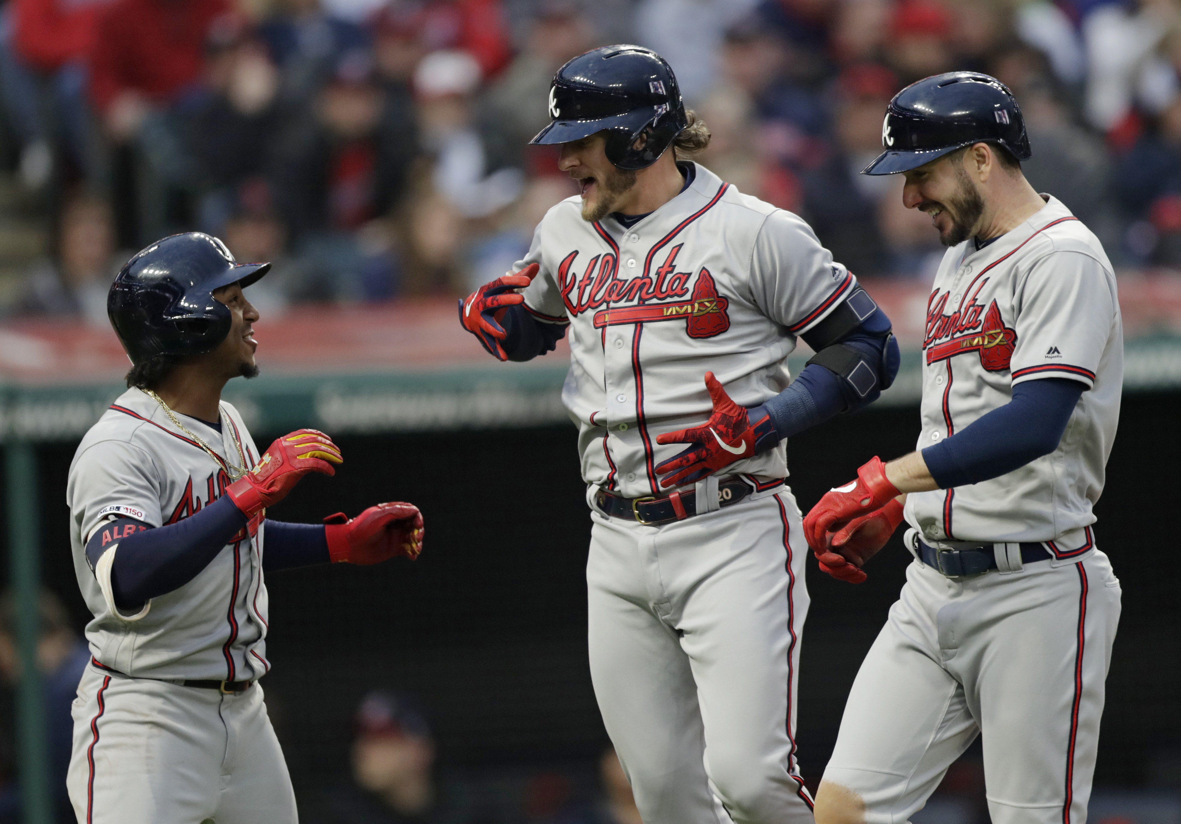 Donaldson homers twice, Braves rout Indians 11-5