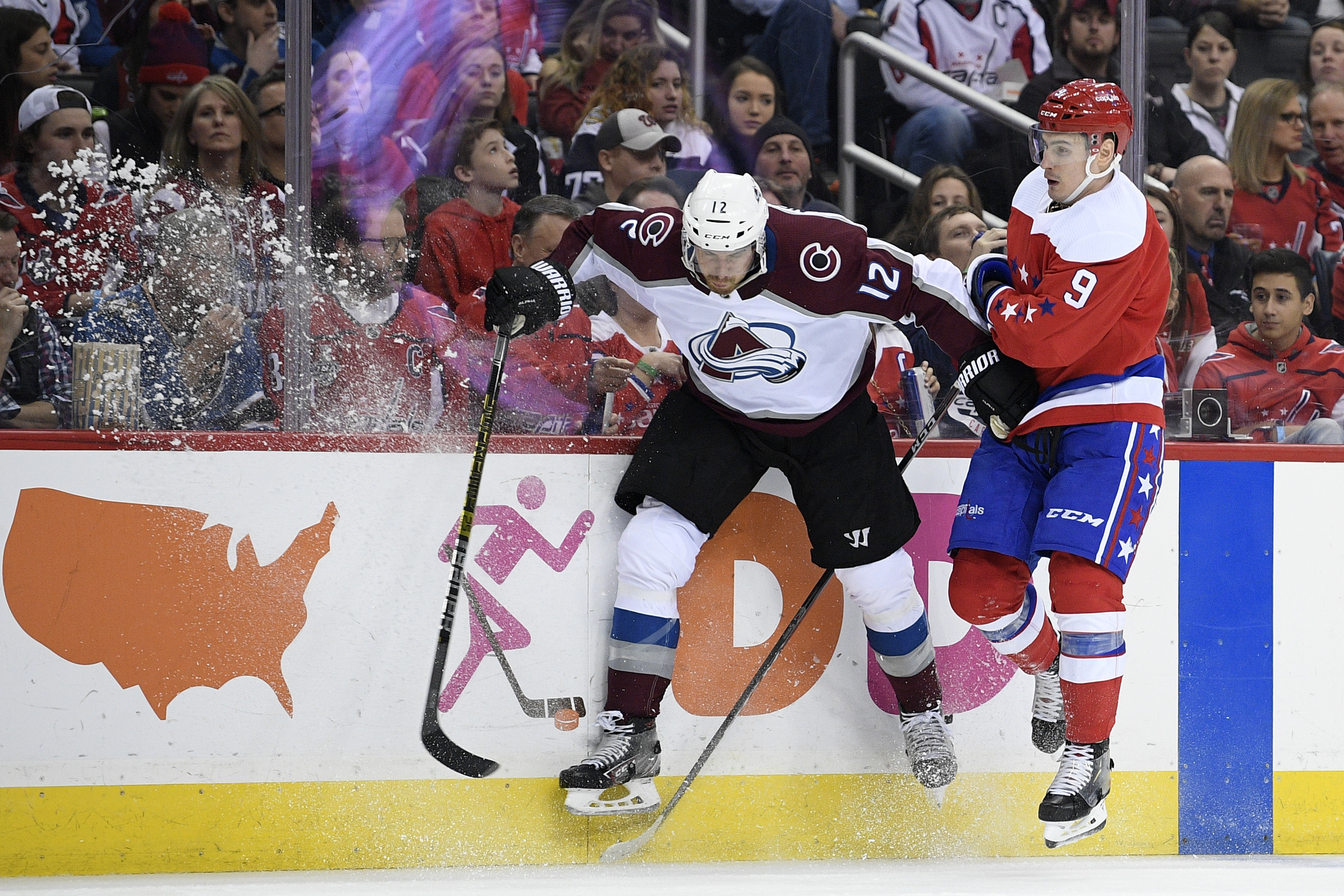 Caps beat Avs in OT, Colorado loses 5th consecutive game