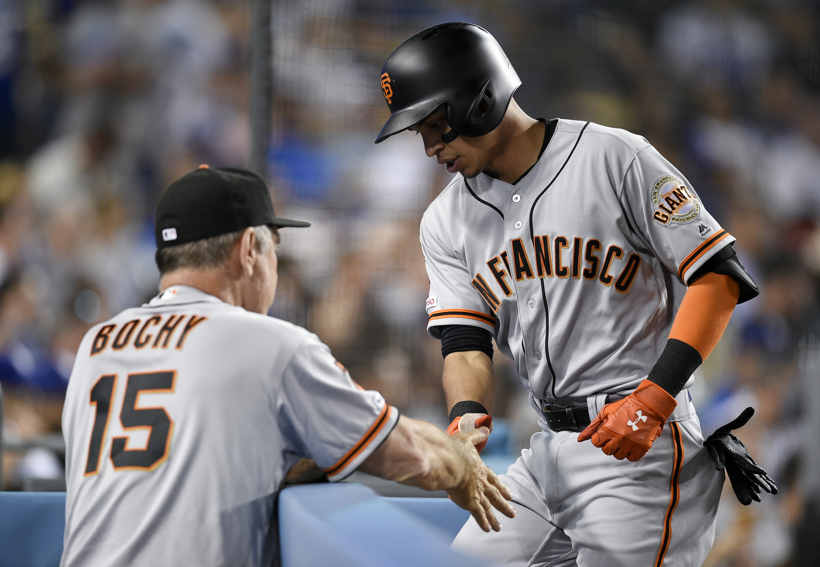 Samardzija bounces back, Giants beat Dodgers 5-4