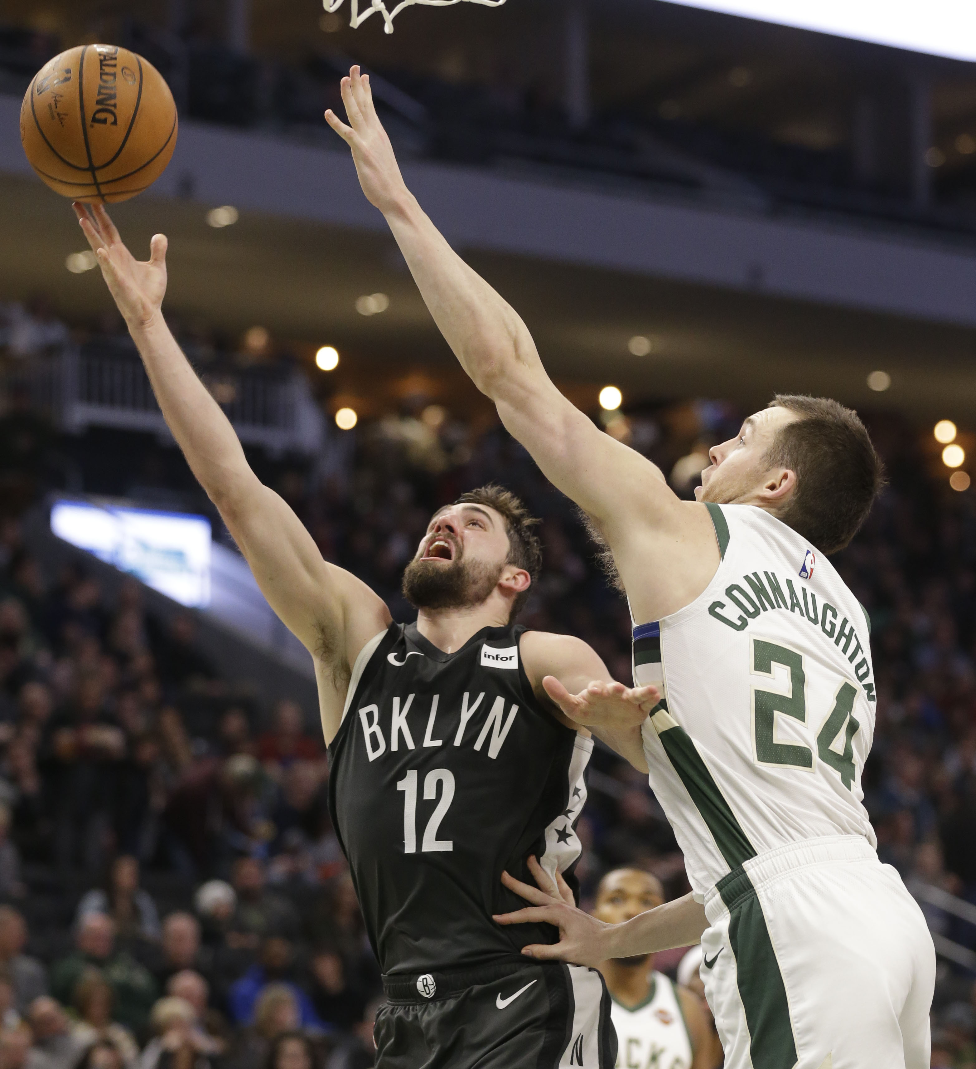 Nets bolster playoff hopes with win against Bucks