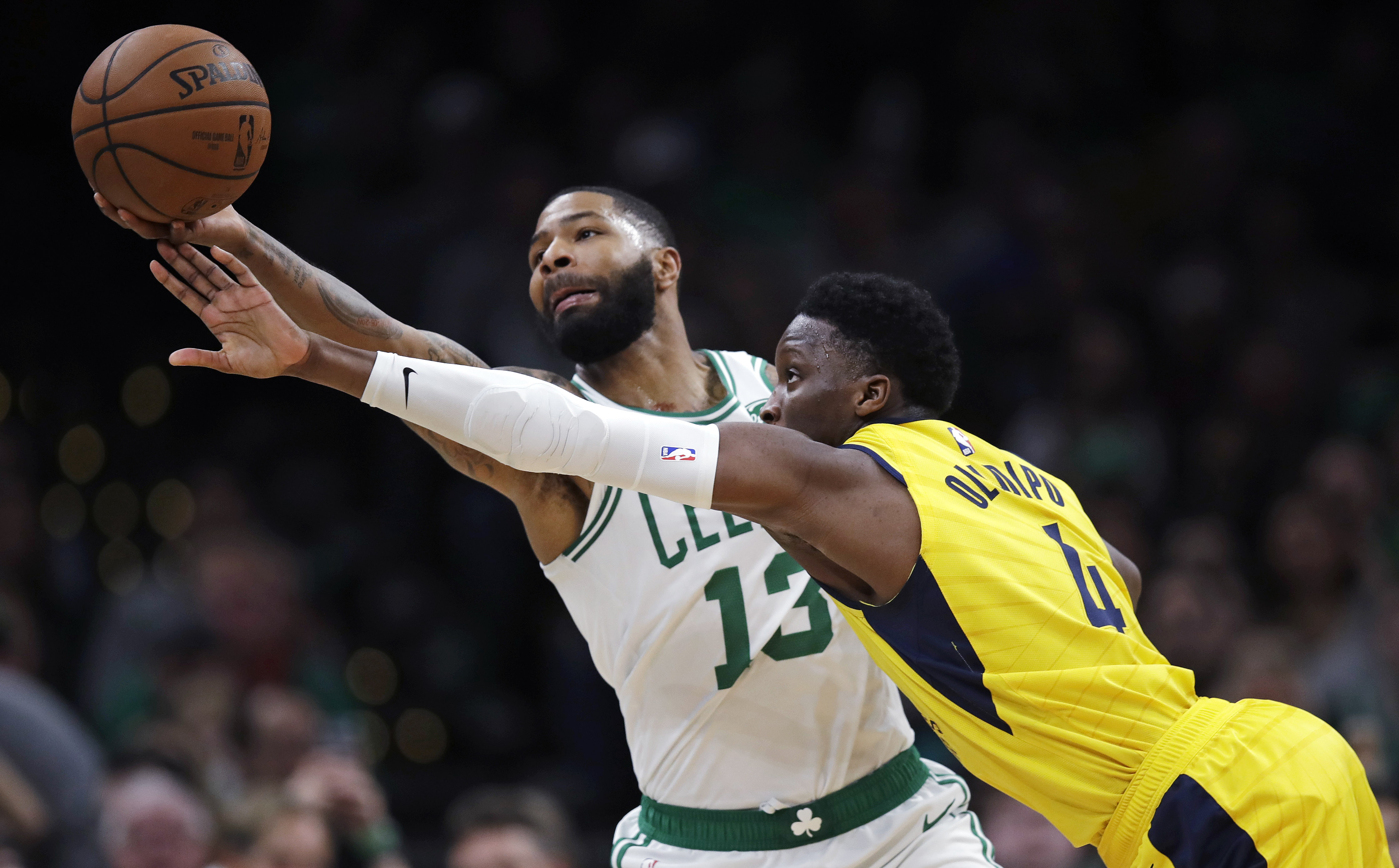 Morris, Tatum help Celtics rout weary Pacers 135-108