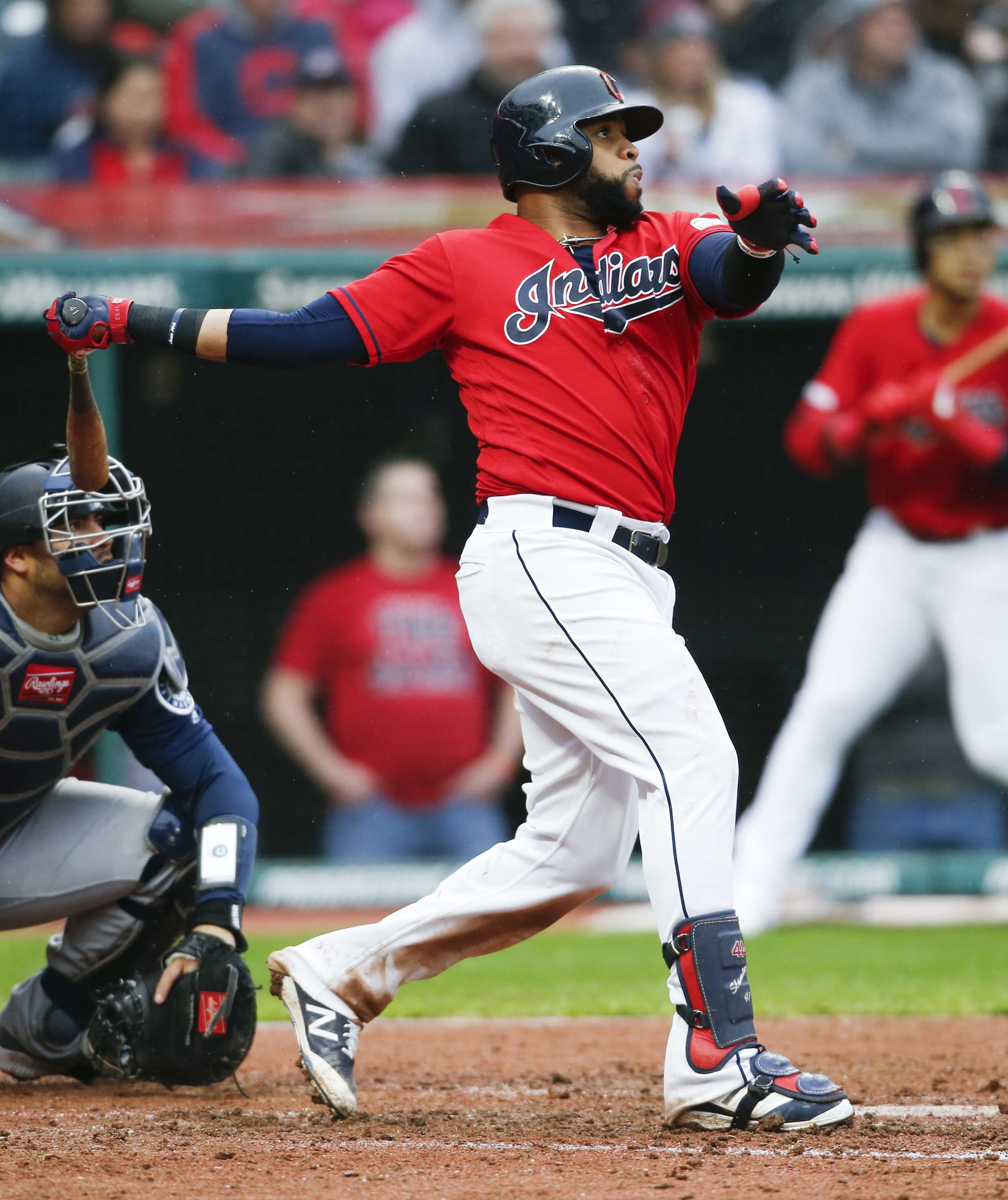 Santana HR in 8th, Indians send Mariners to 6th loss in row