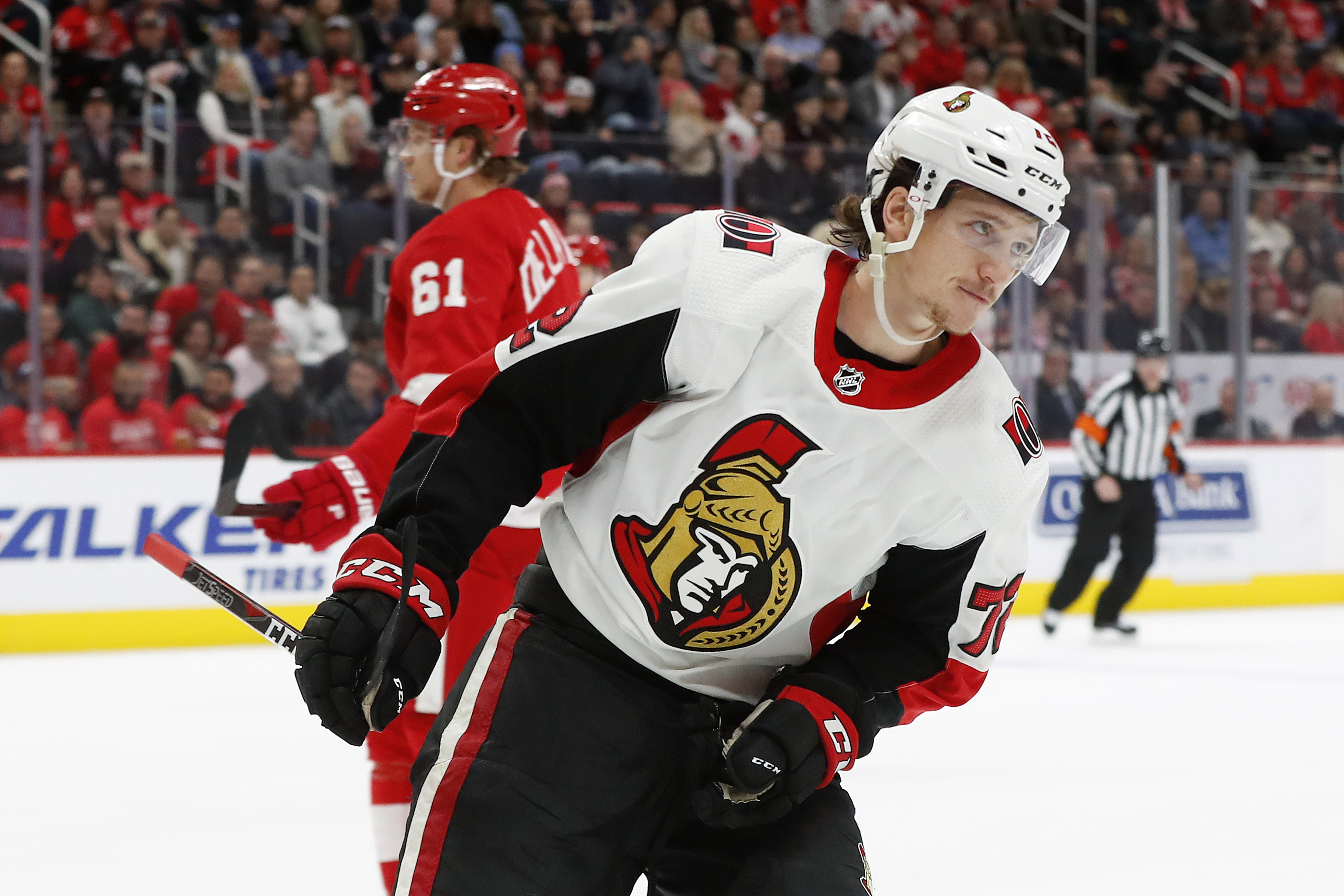 Chris Tierney scores 2 in Senators’ 4-2 win over Red Wings