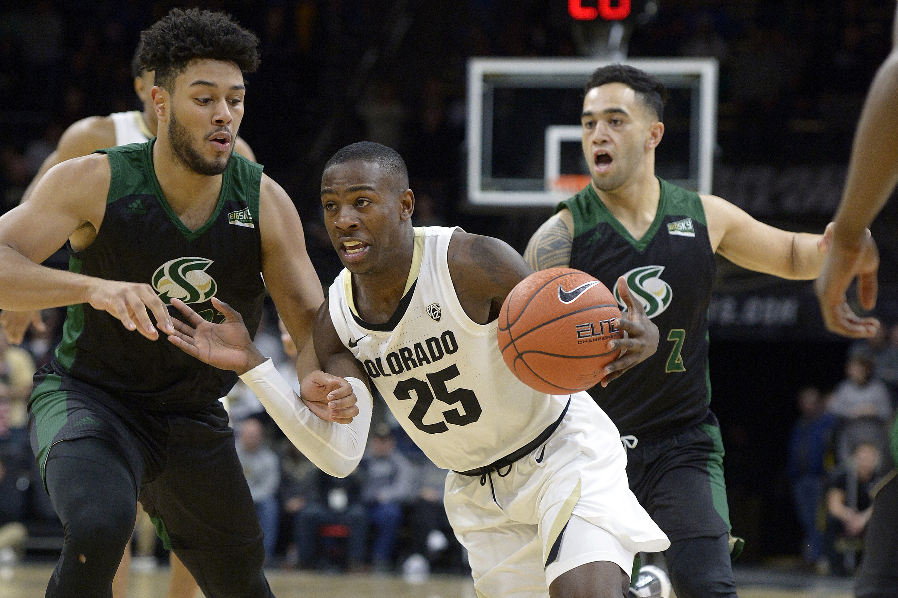 Bey leads No. 21 Colorado past Sac State 59-45