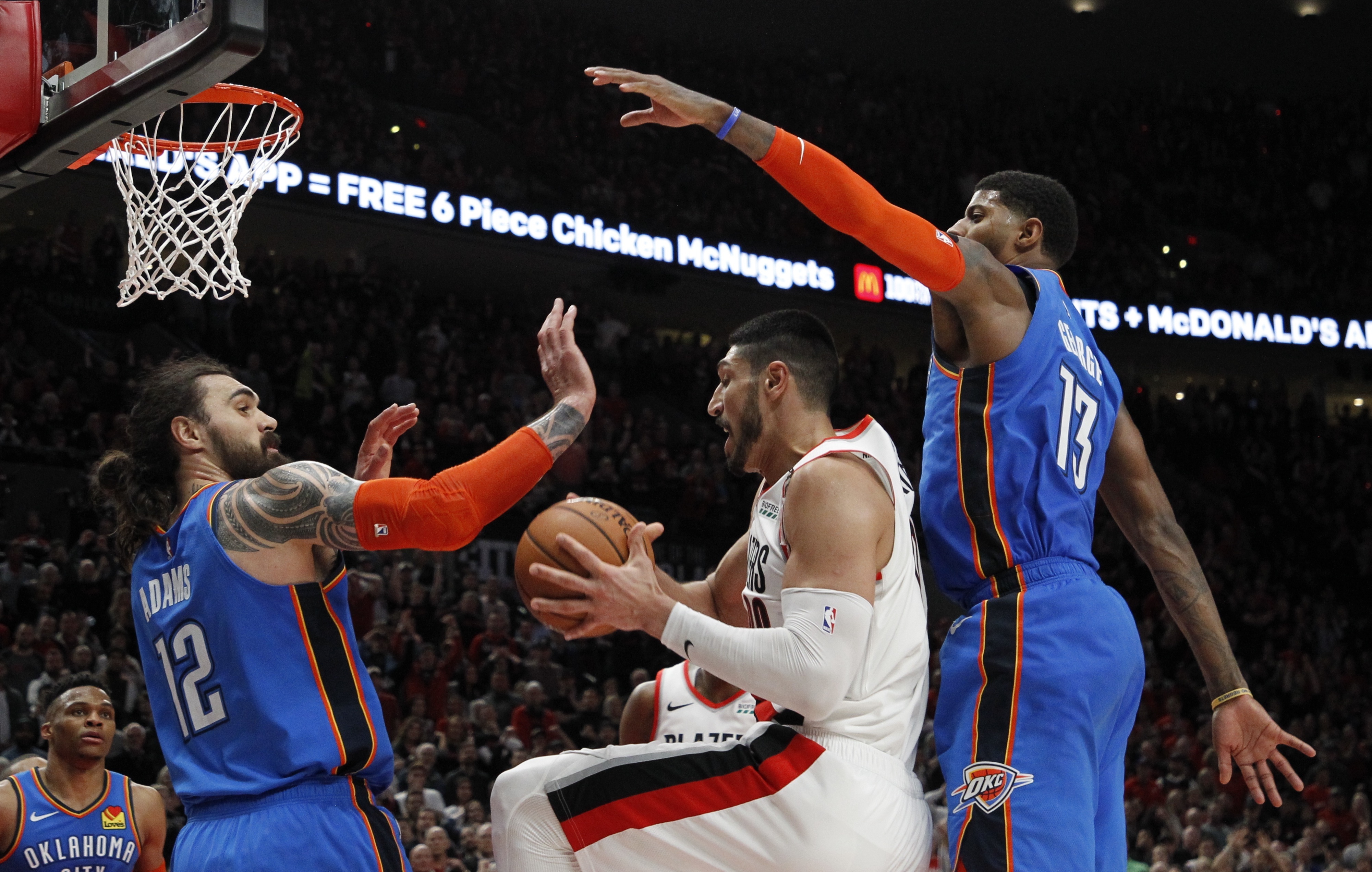 Enes Kanter making most of second chance with Trail Blazers