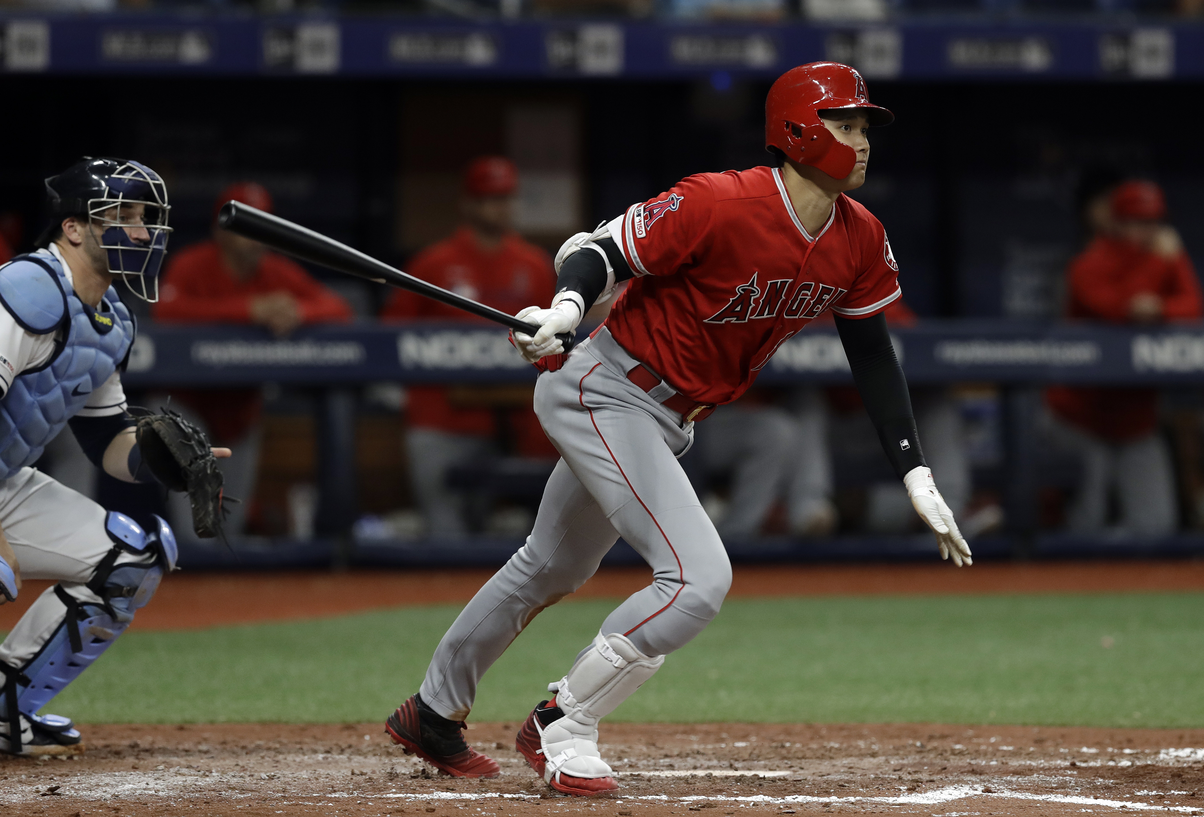 Angels' Ohtani first Japanese player to hit for cycle