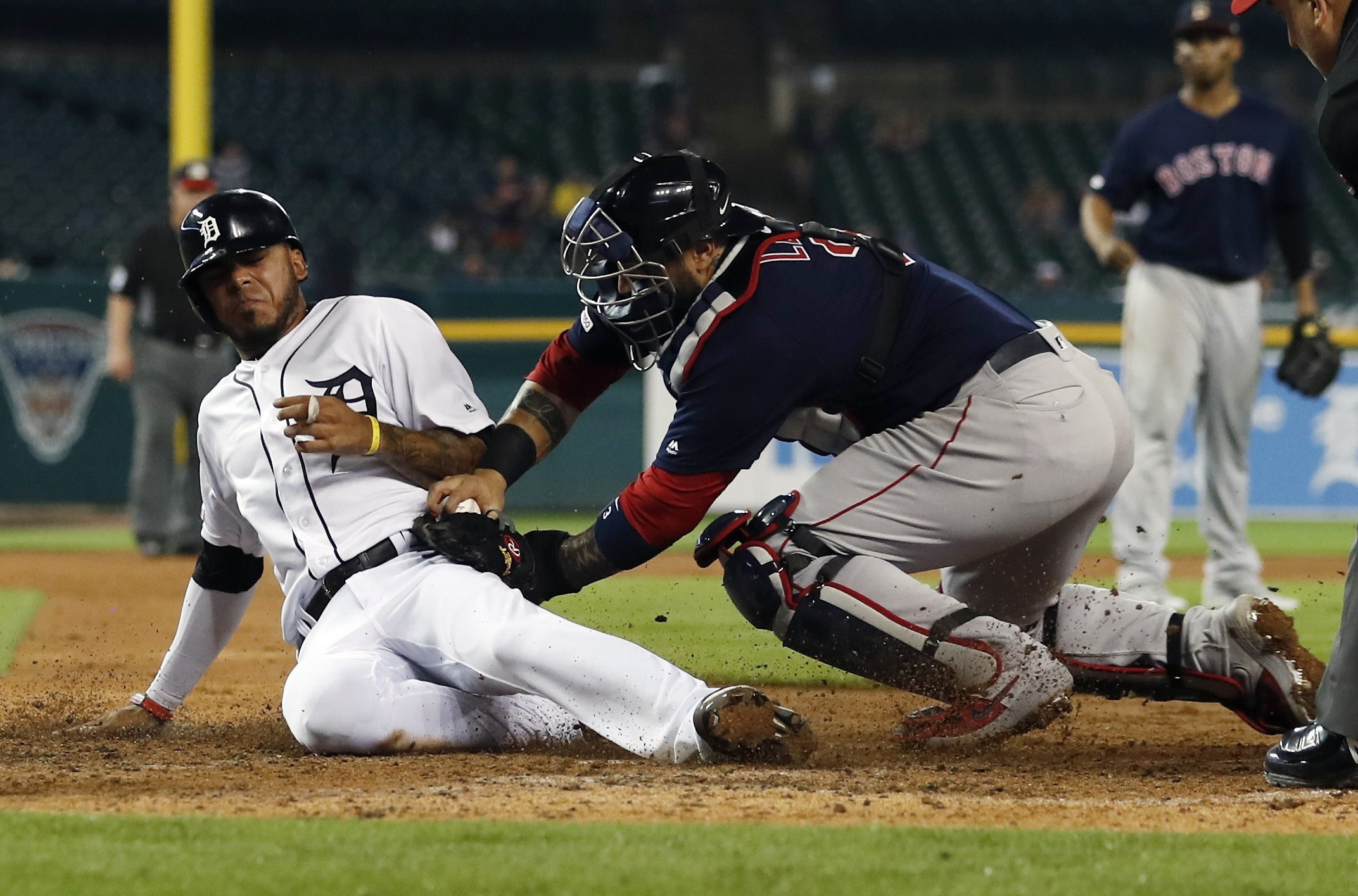 Devers, Bogaerts homer as Red Sox beat Tigers 9-6