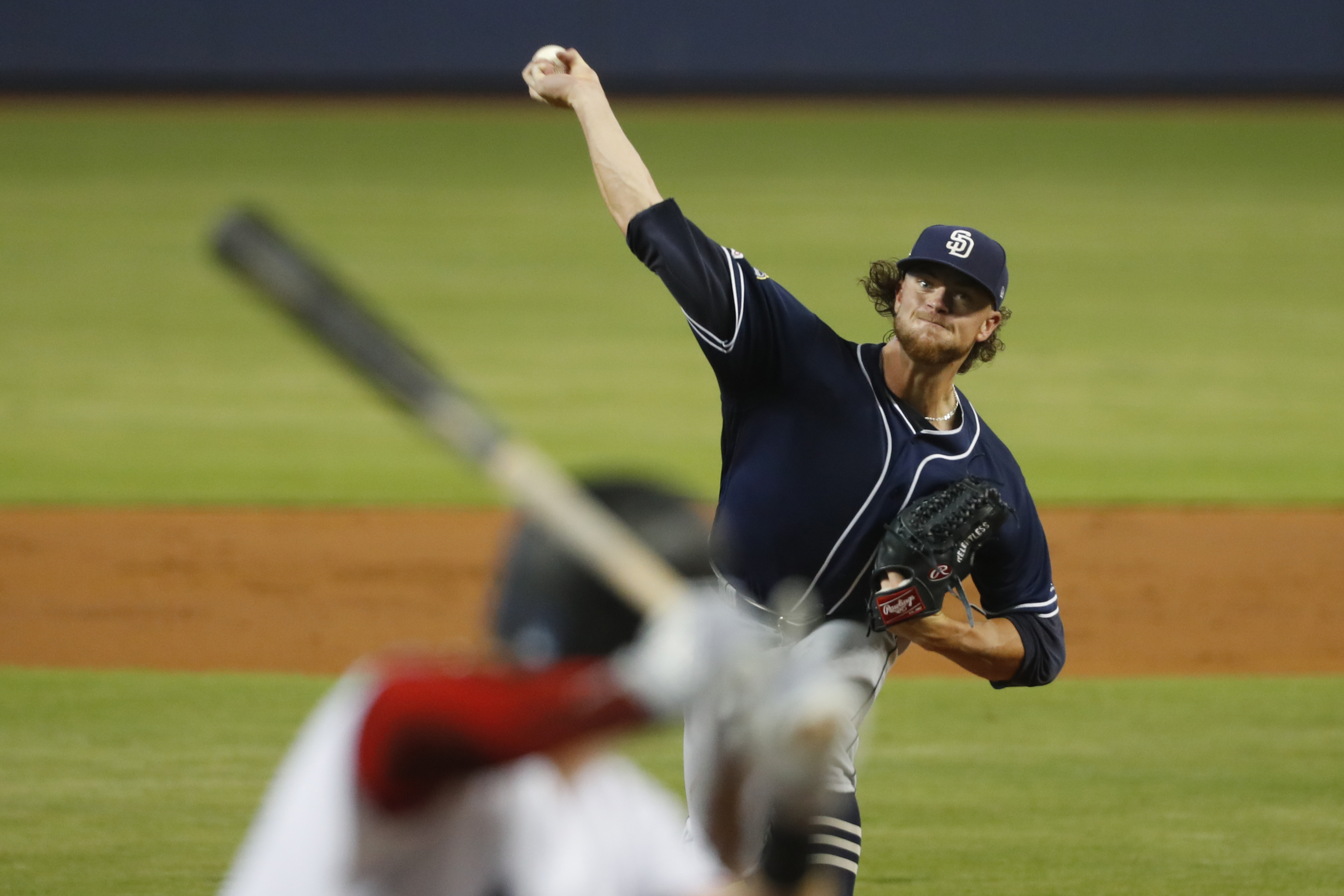 Padres' Paddack loses no-hitter in 8th inning on Castro's HR