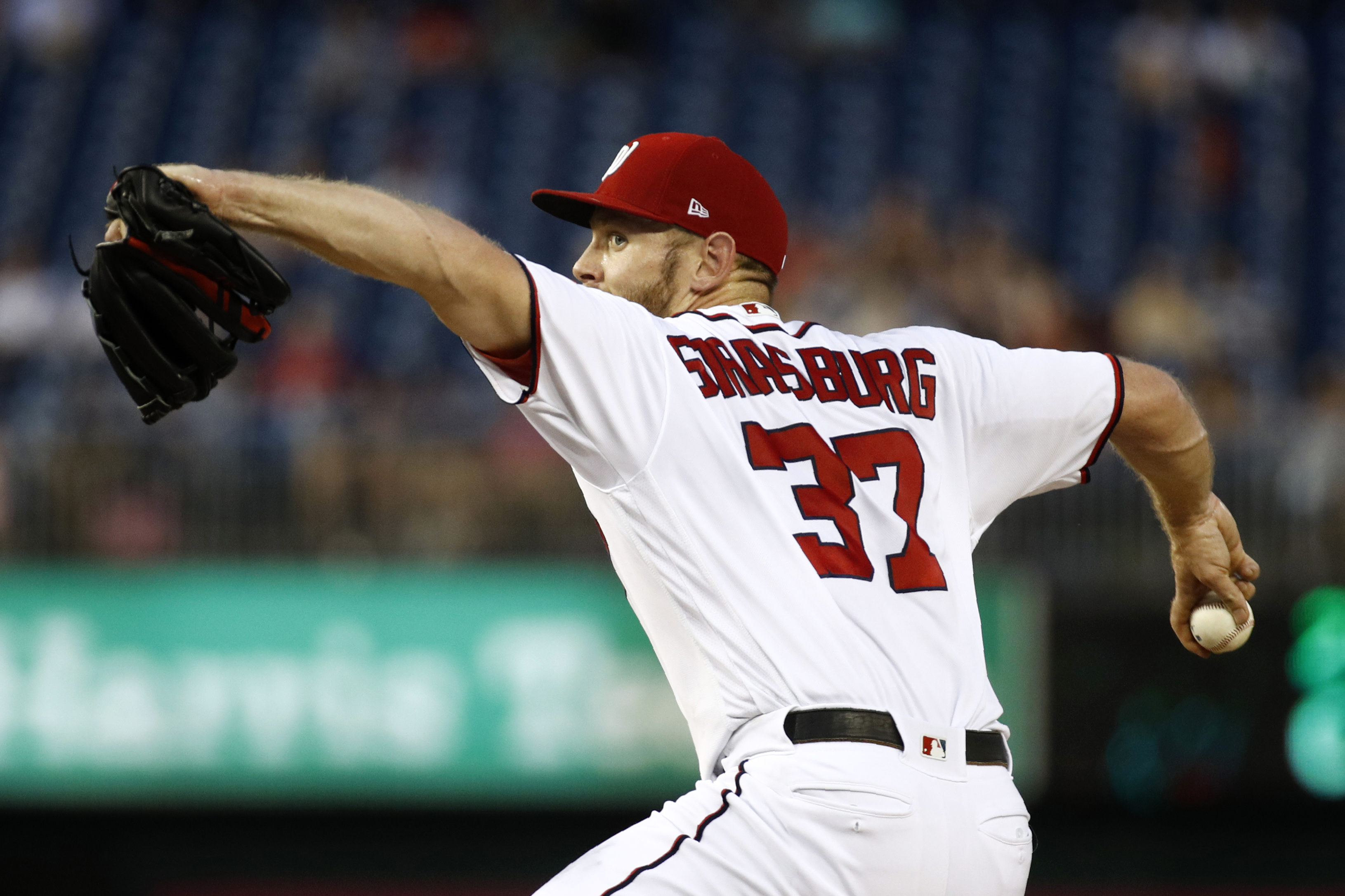 Strasburg immaculate as surging Nationals beat Marlins 3-1