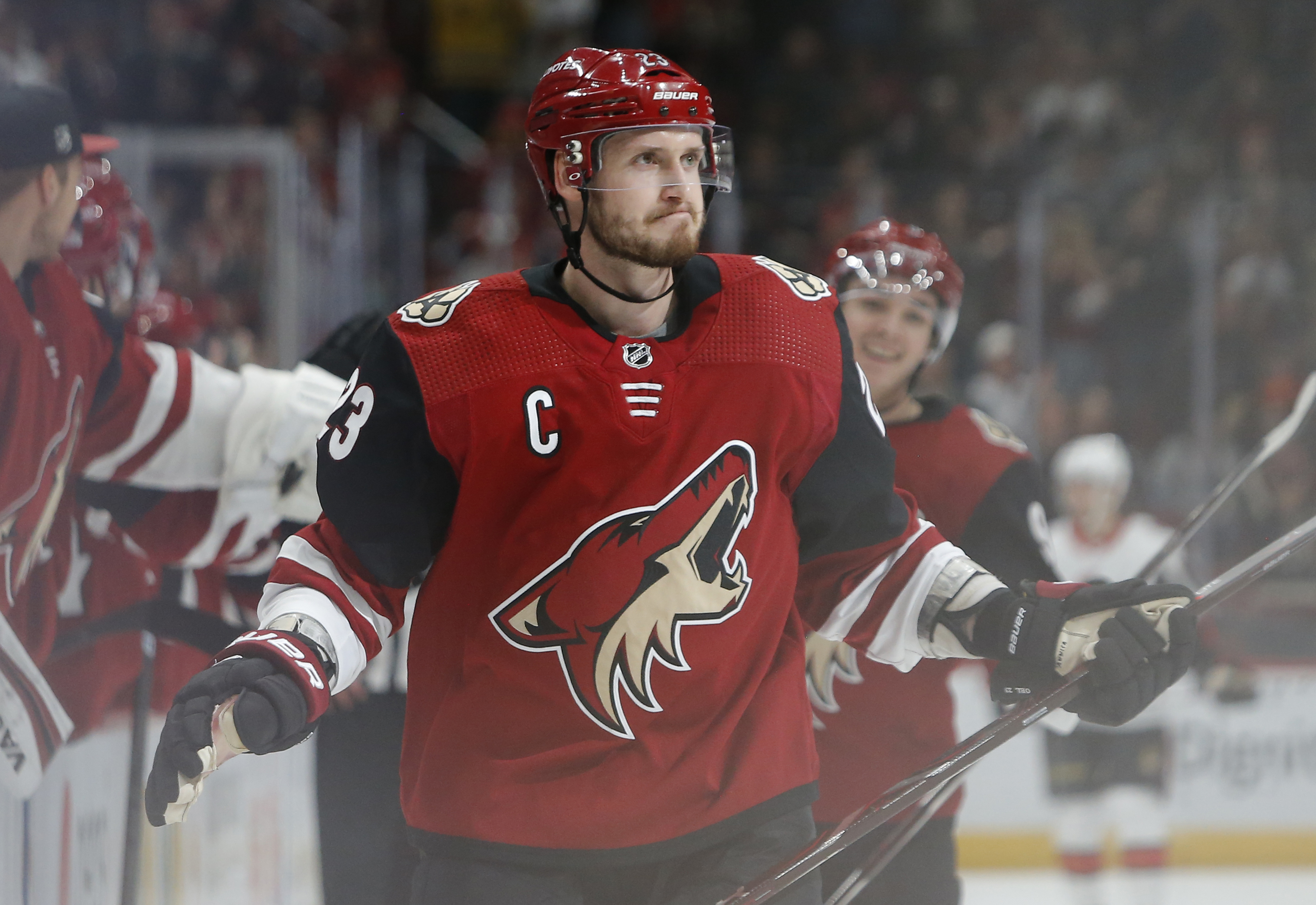 Coyotes surging behind massive scoring flurry