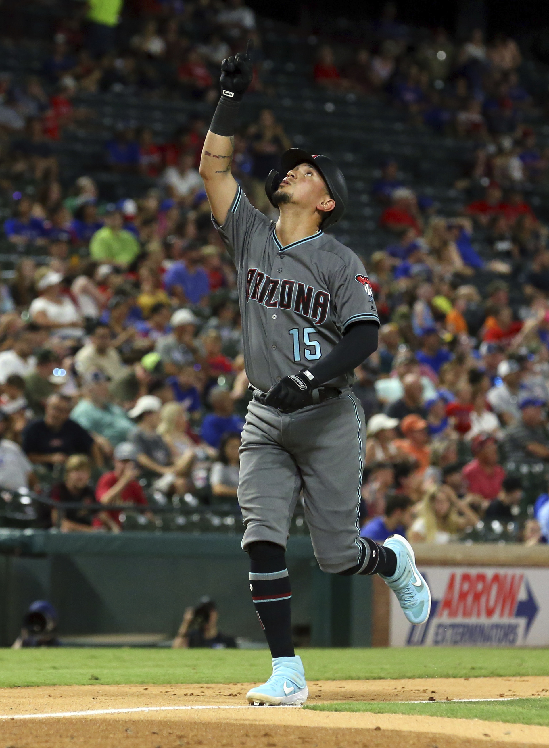 Rookie Young outpitches Lynn as Diamondbacks top Rangers 9-2