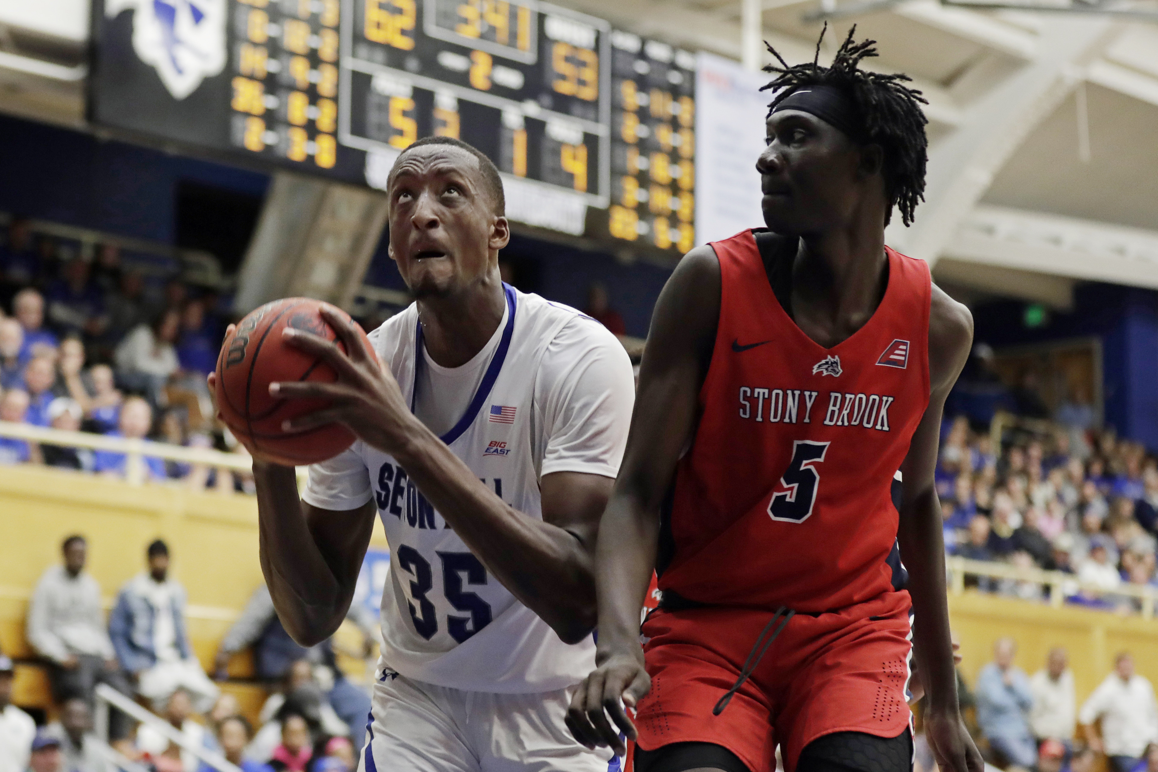 No. 12 Seton Hall loses Powell, beats Stony Brook 74-57