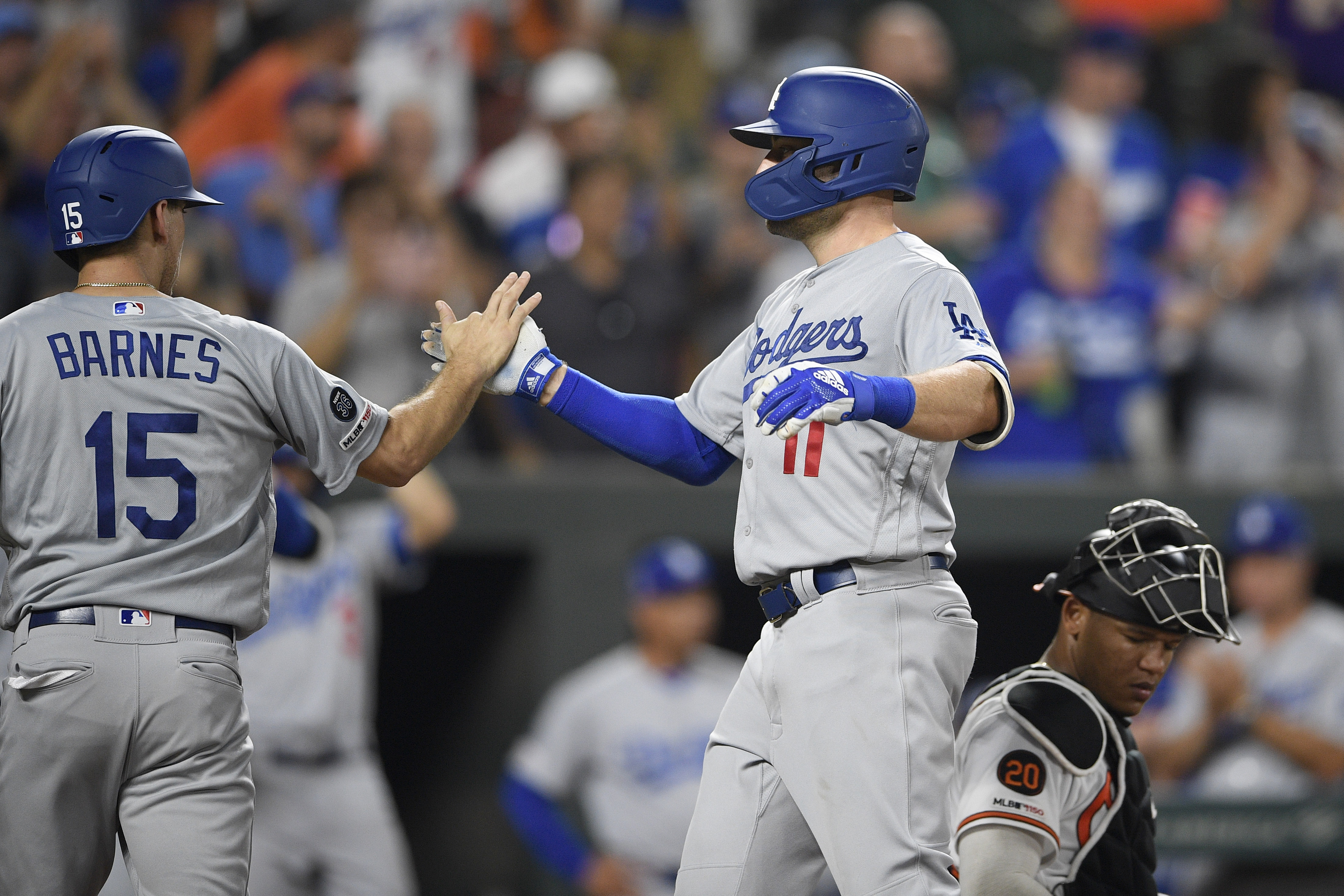 Villar's record-setting HR carries Orioles past Dodgers 7-3