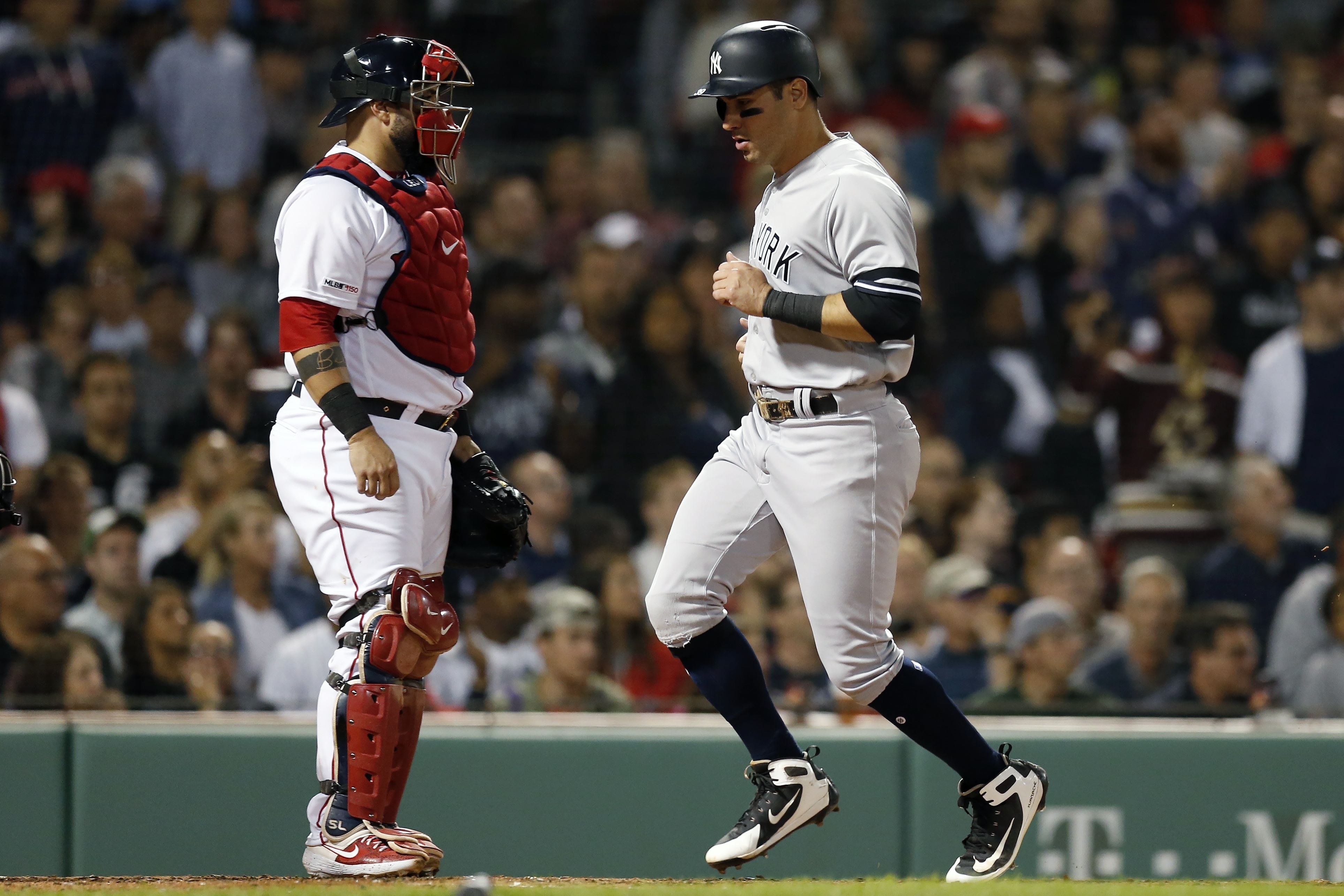 Tauchman 30th Yankee on IL; Stanton HRs in simulated game