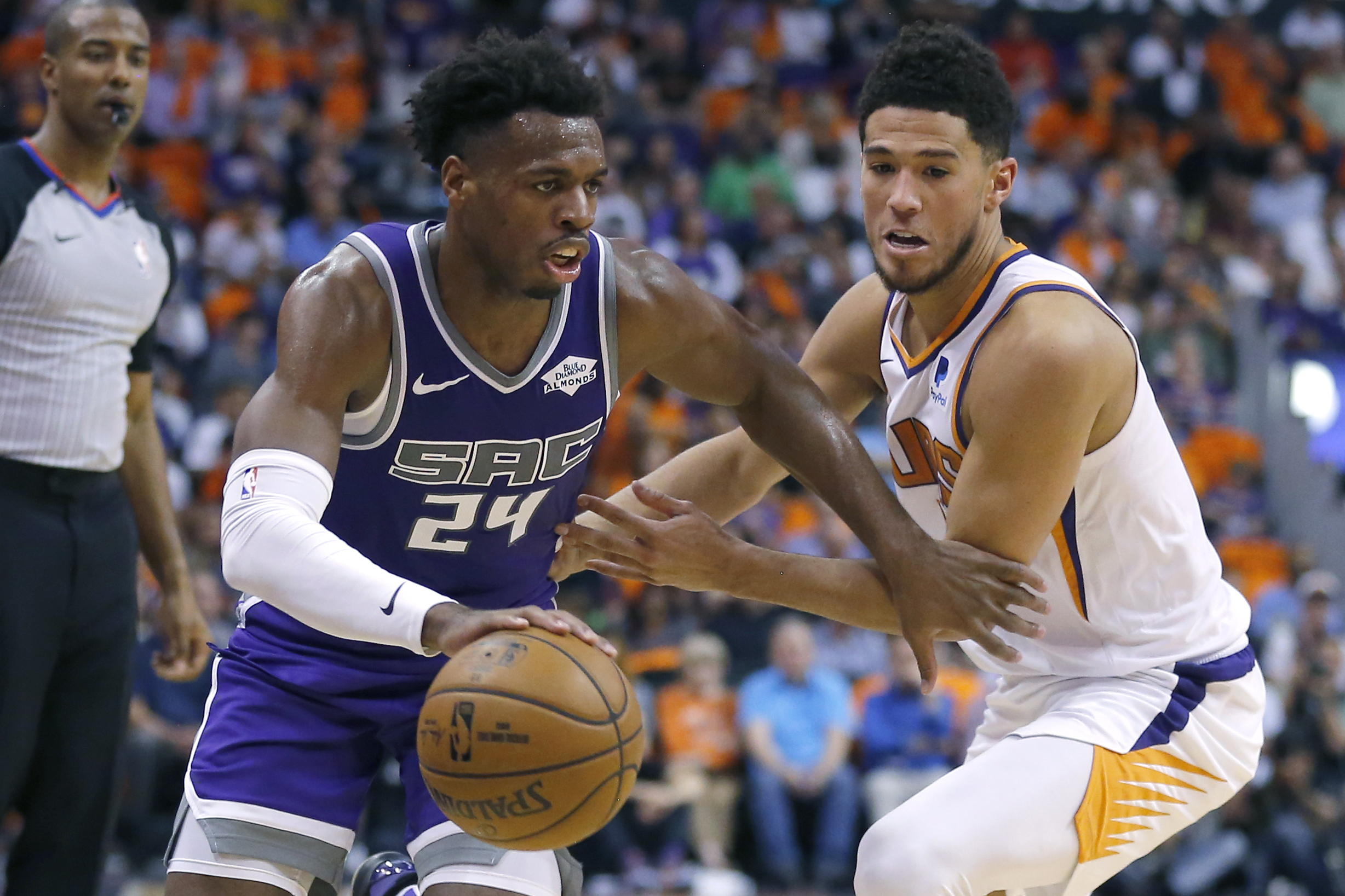 Suns start slow, then blow past Kings 124-95