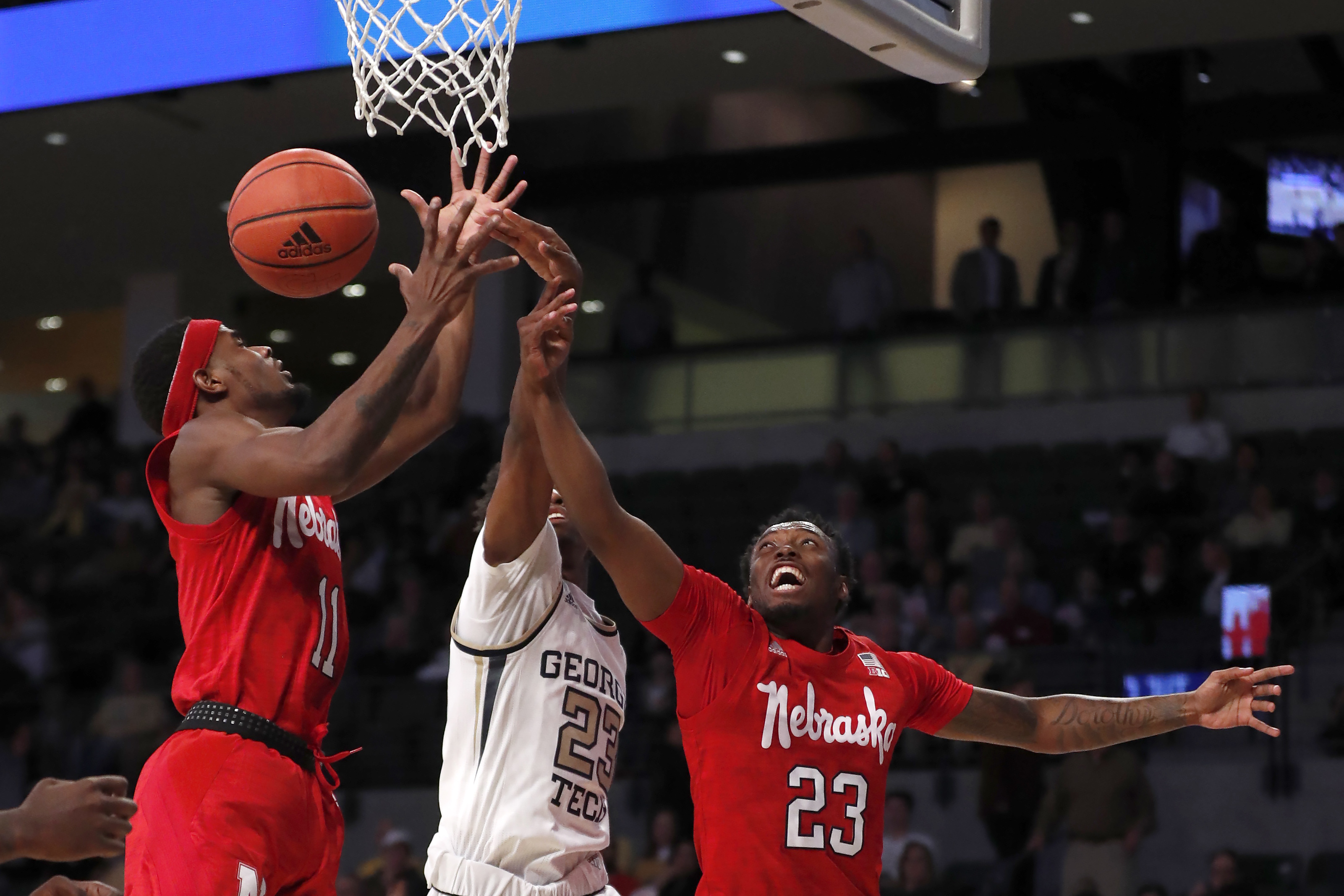 Georgia Tech pulls away in 2nd half, defeats Nebraska 73-56