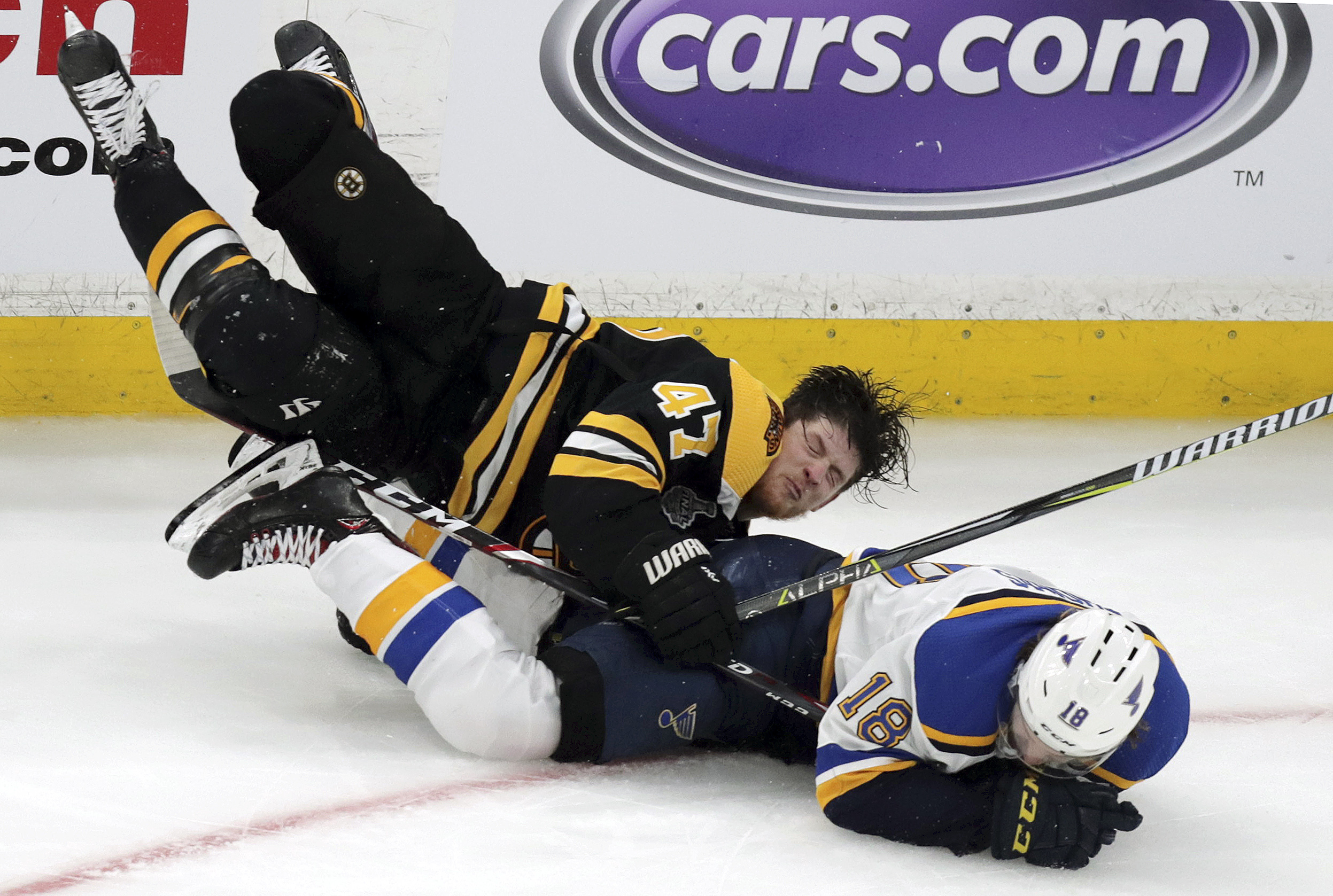 Krug’s old-school helmetless shift may be among  NHL’s last