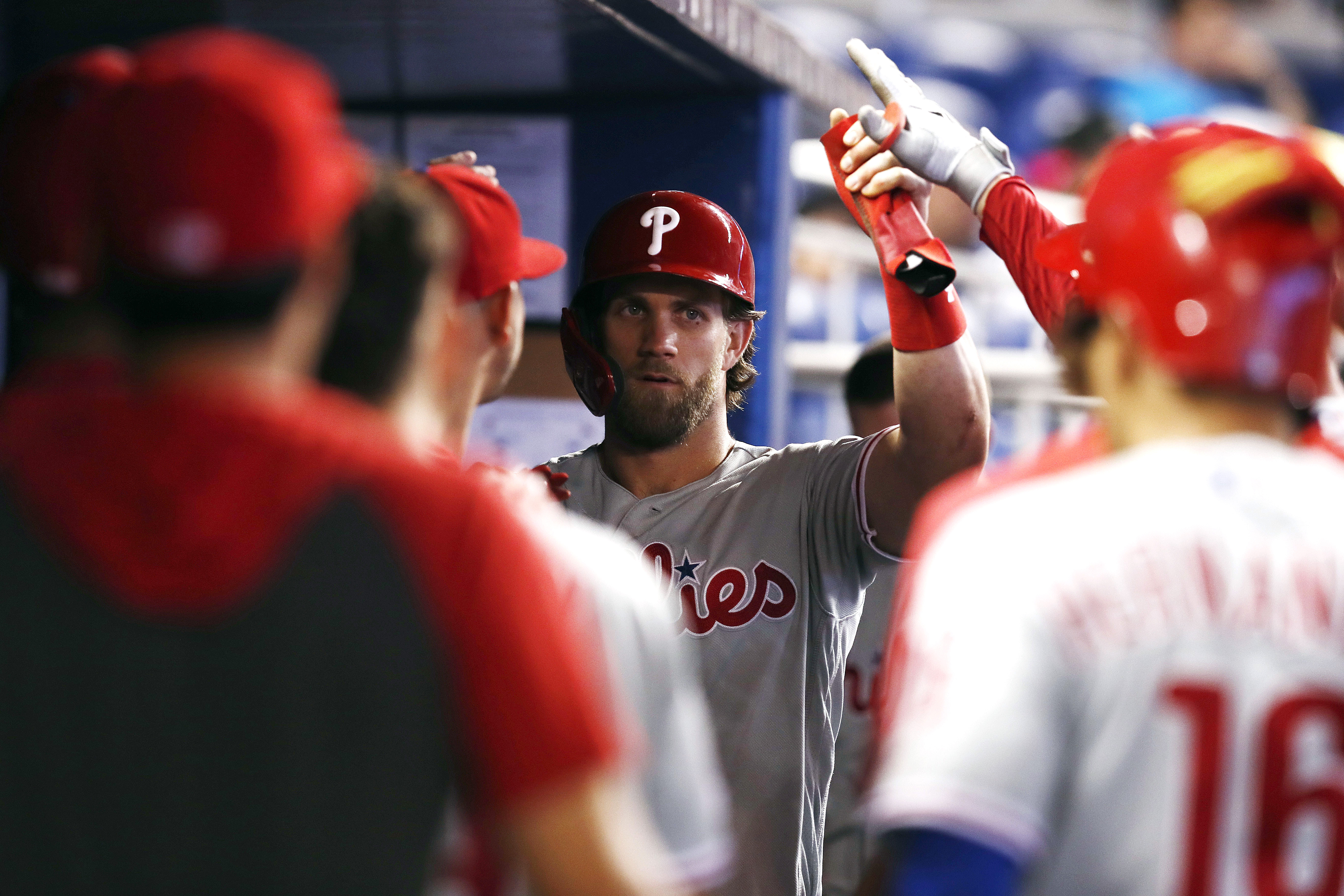 Harper's HR, 4 RBIs help Phillies finally beat Marlins, 13-6