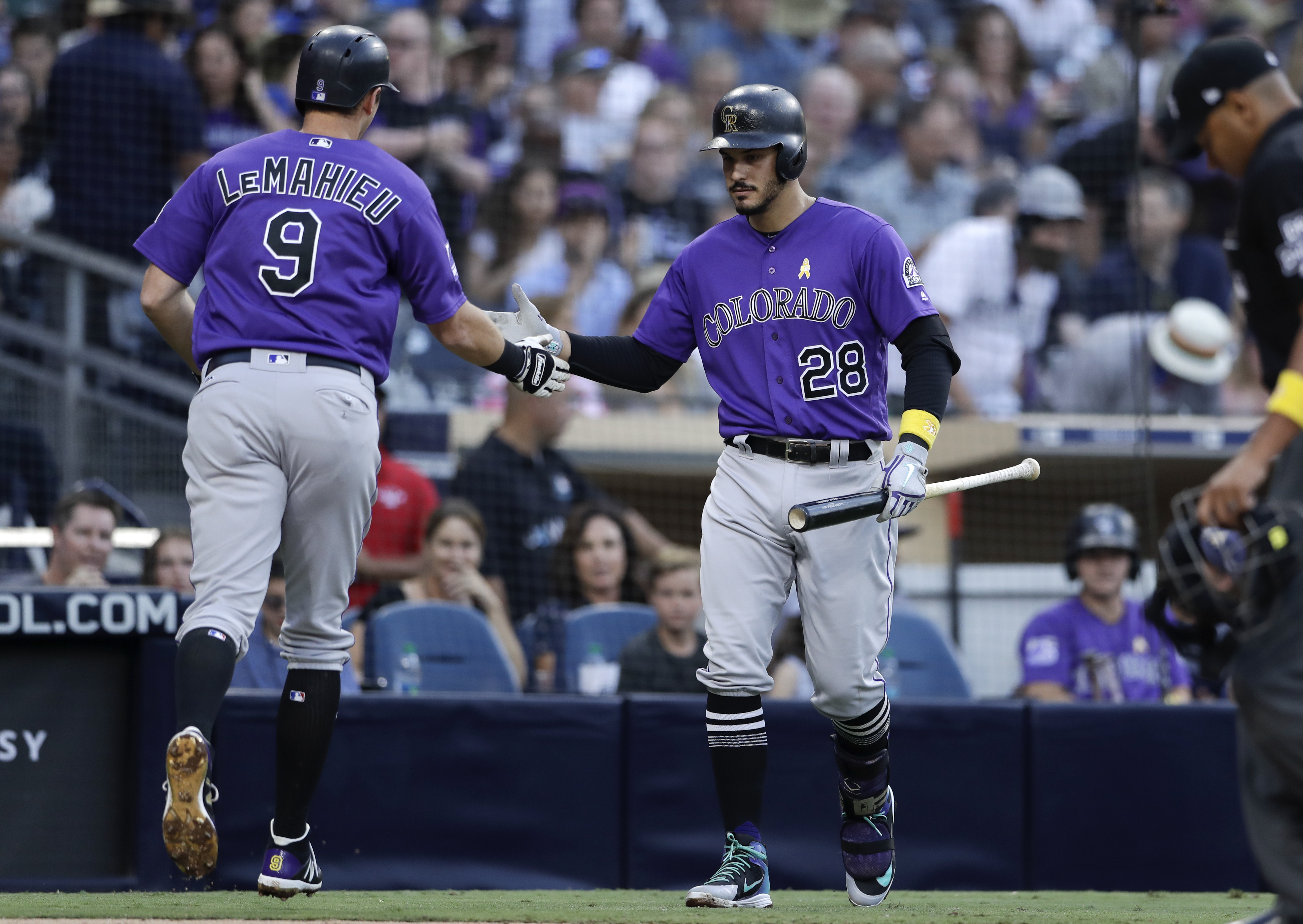 LeMahieu homers, Gray stifles Padres in Rockies’ 4-2 win