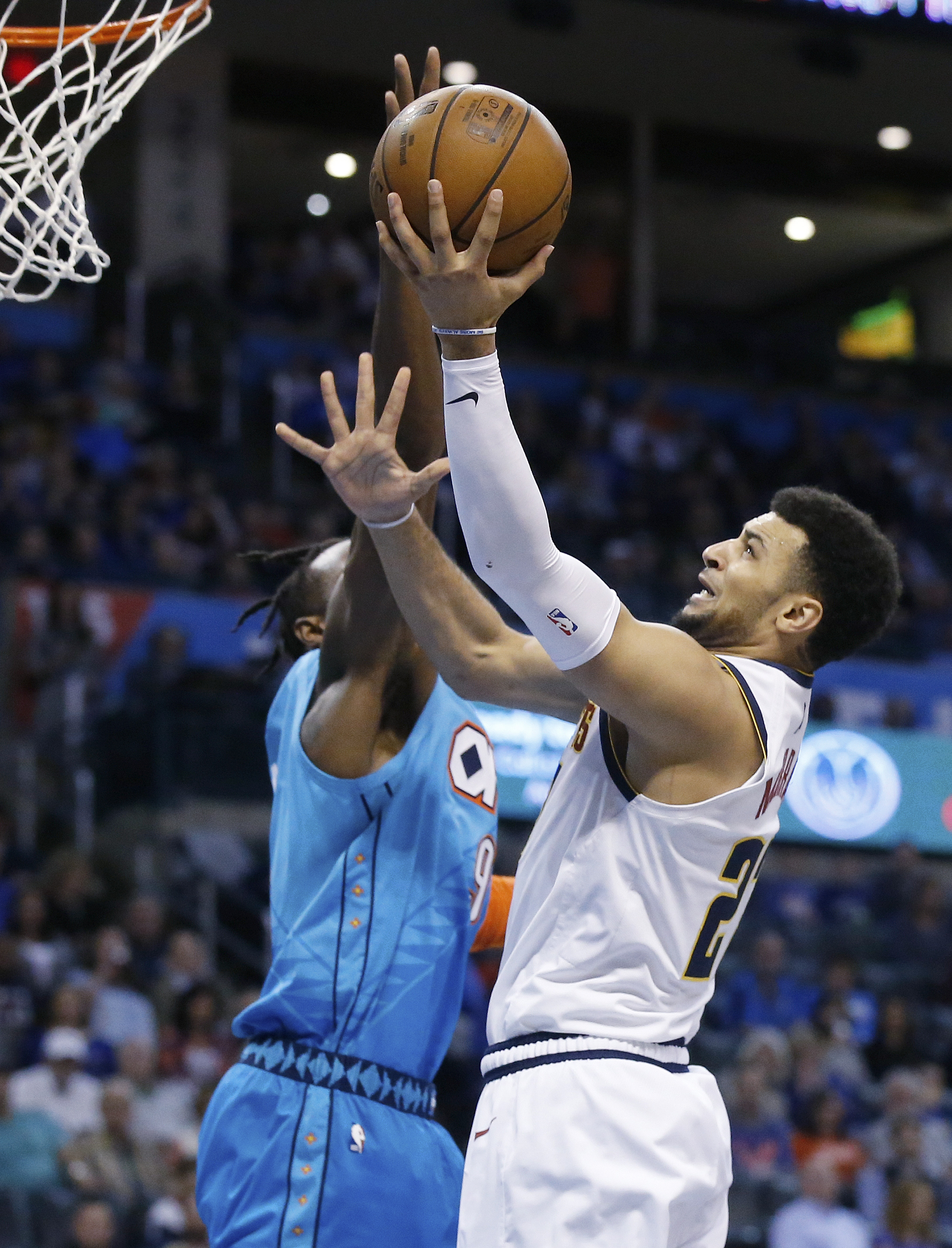 Murray scores 27; Nuggets top Thunder 115-105