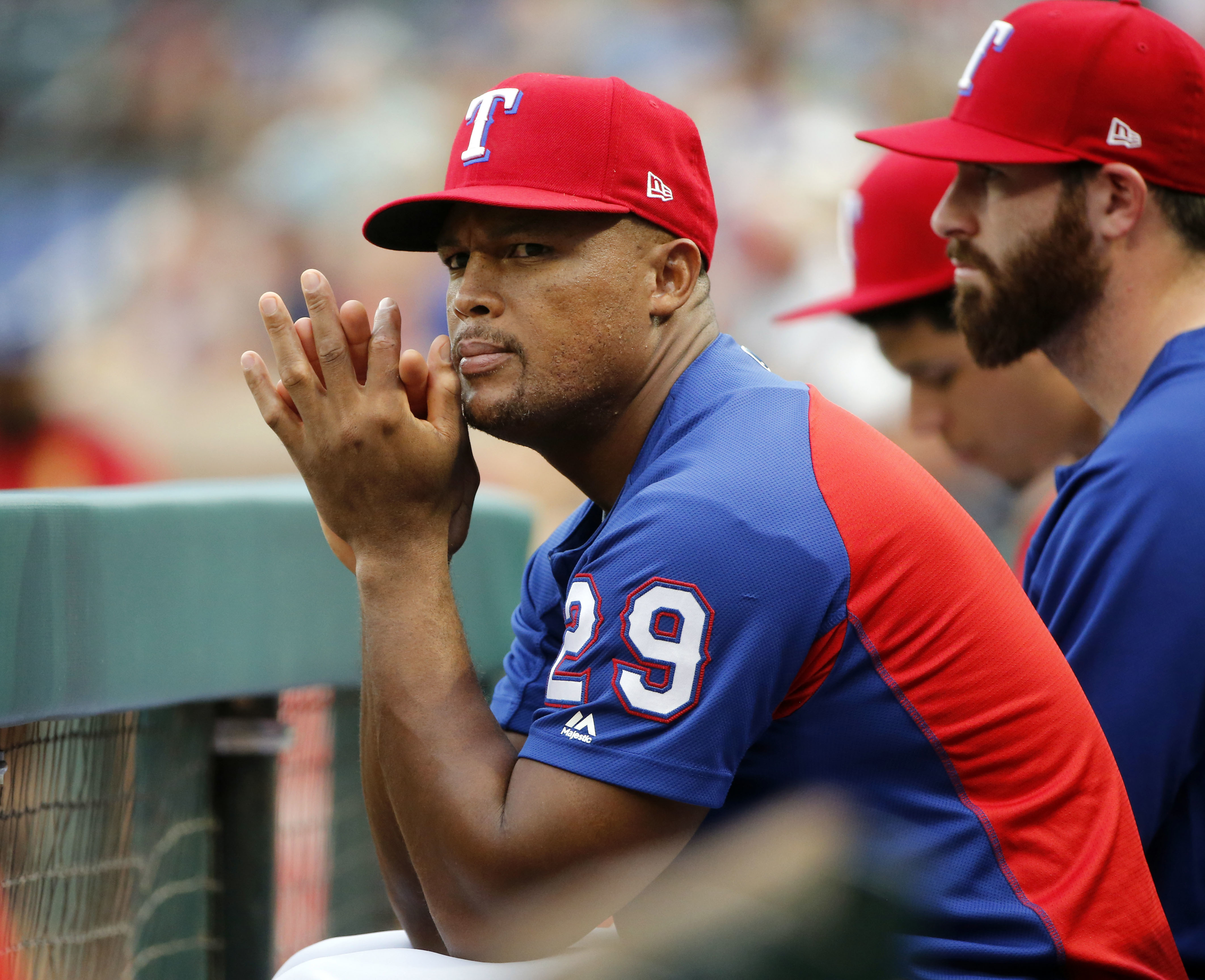 Beltre still out of Texas lineup because of left hamstring