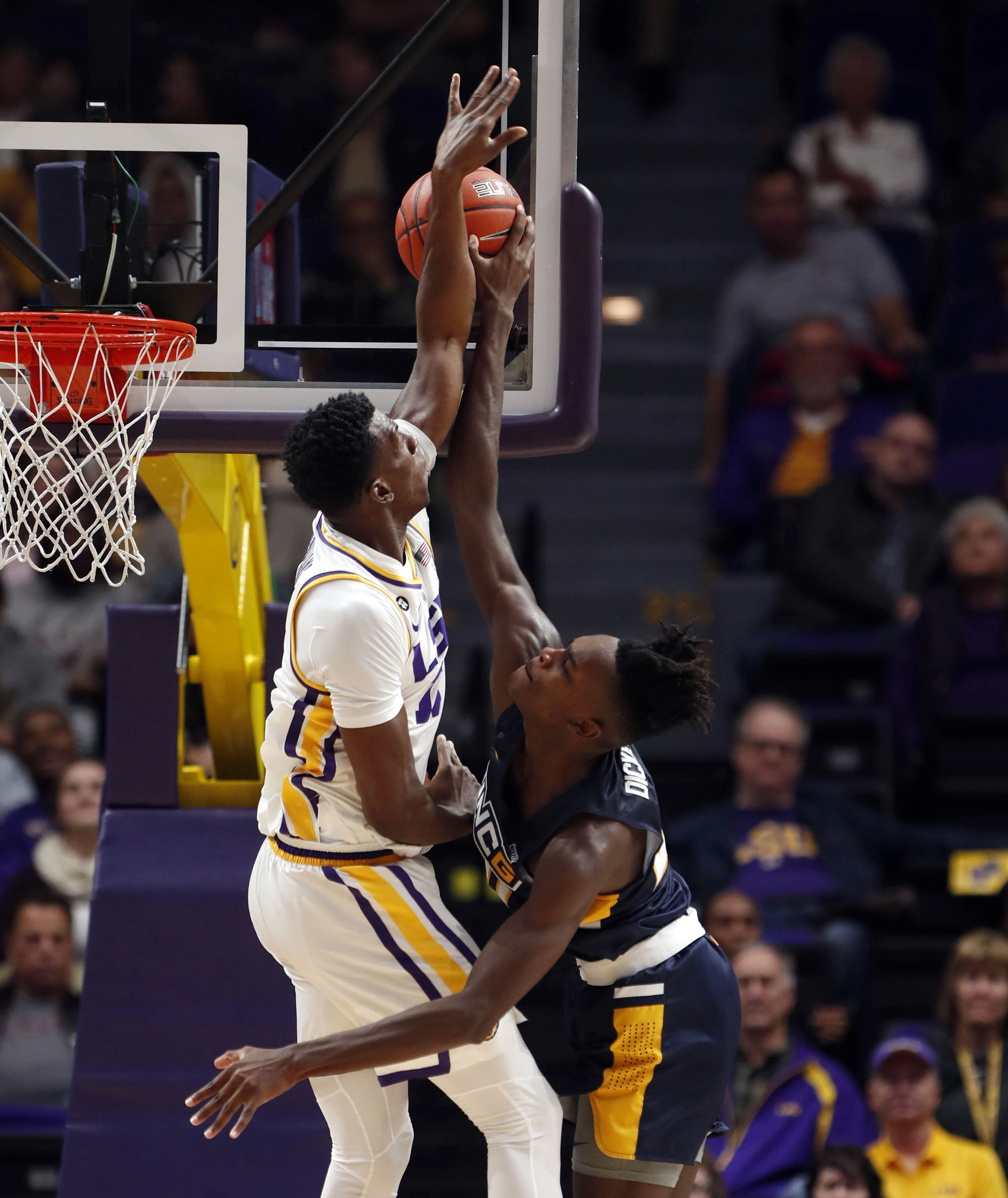 Reid, Waters help No. 23 LSU hold off UNC-Greensboro 97-91