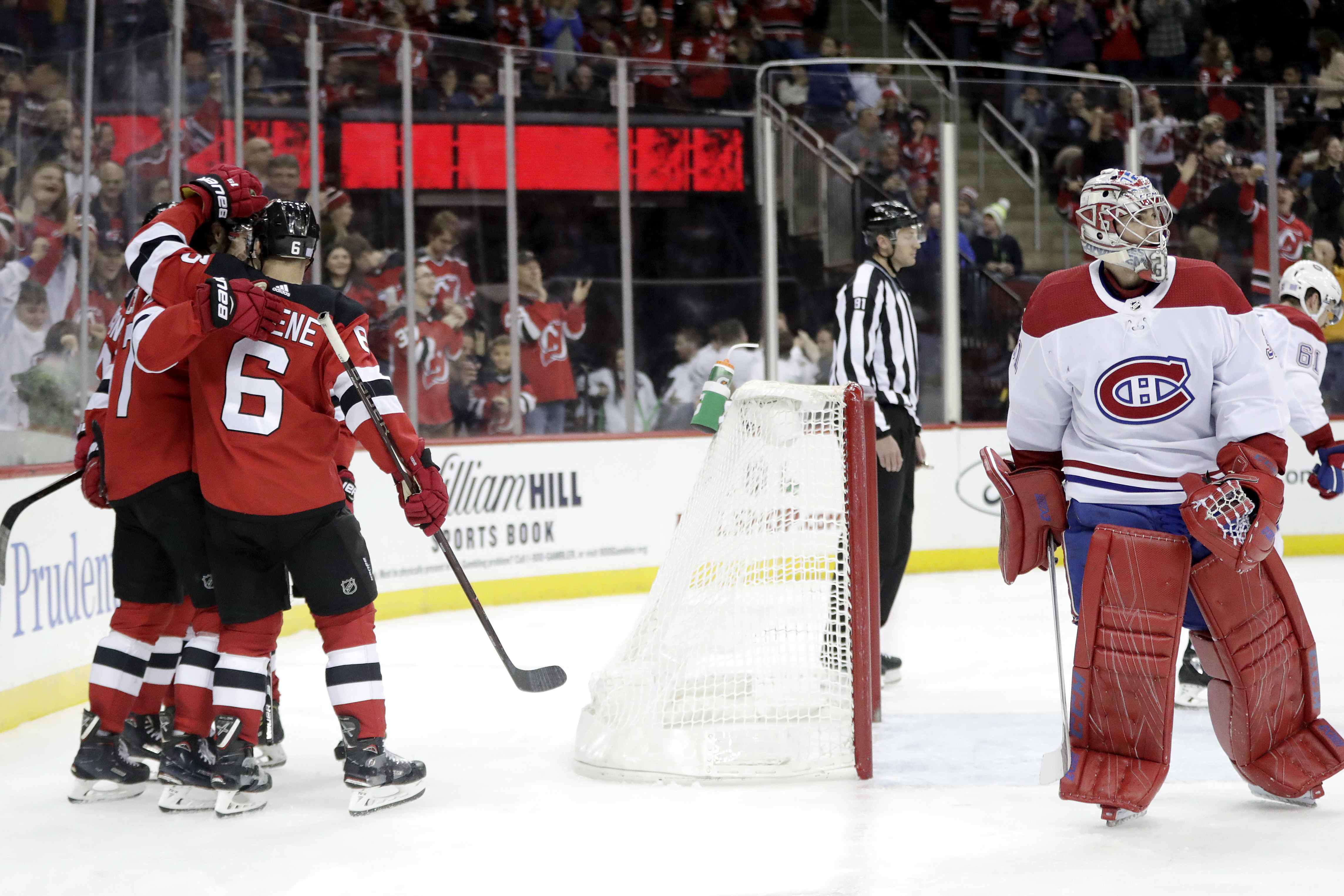 Zacha scores twice, Devils beat Canadiens 5-2