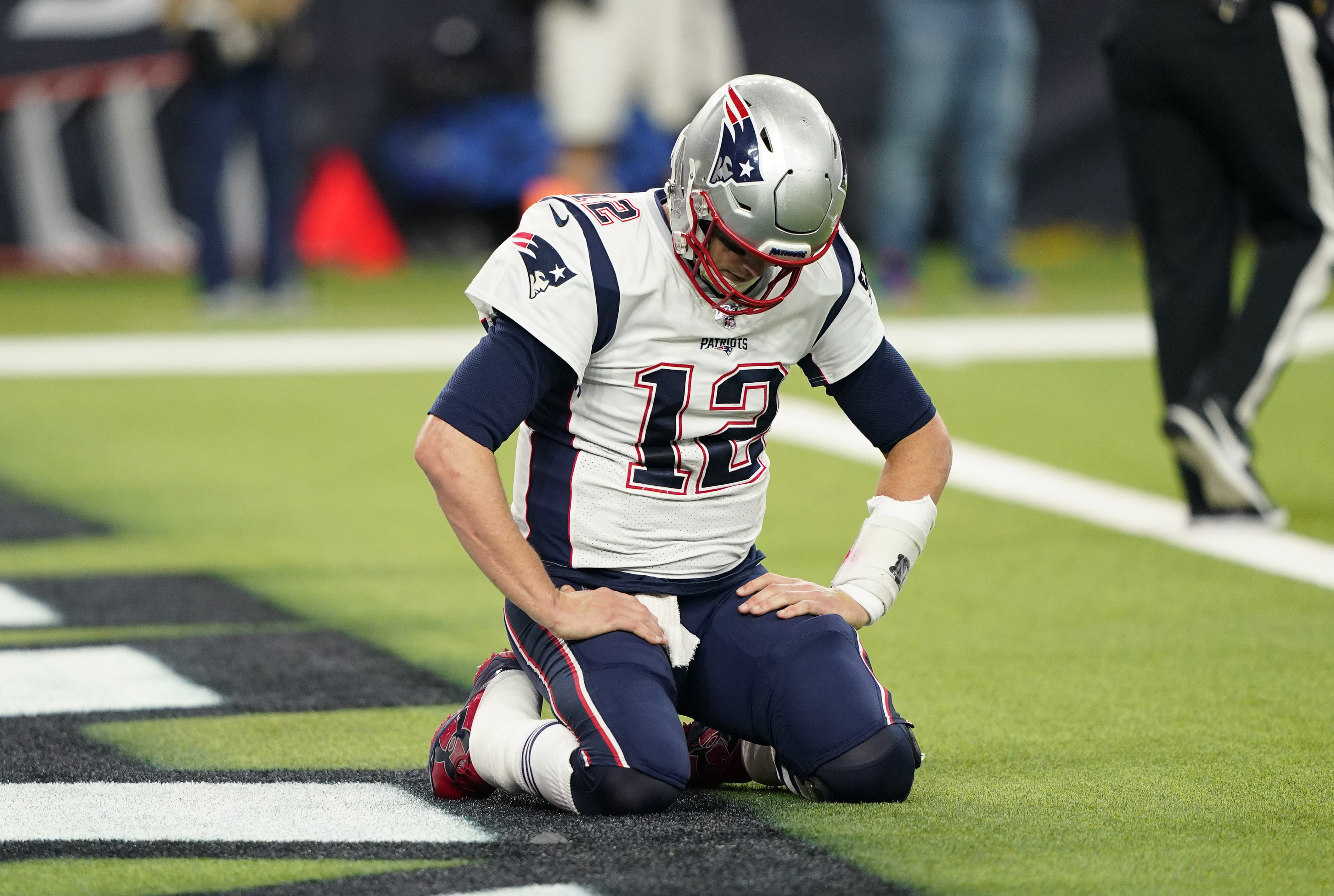 Houston, Texas, USA. 1st Dec, 2019. New England Patriots