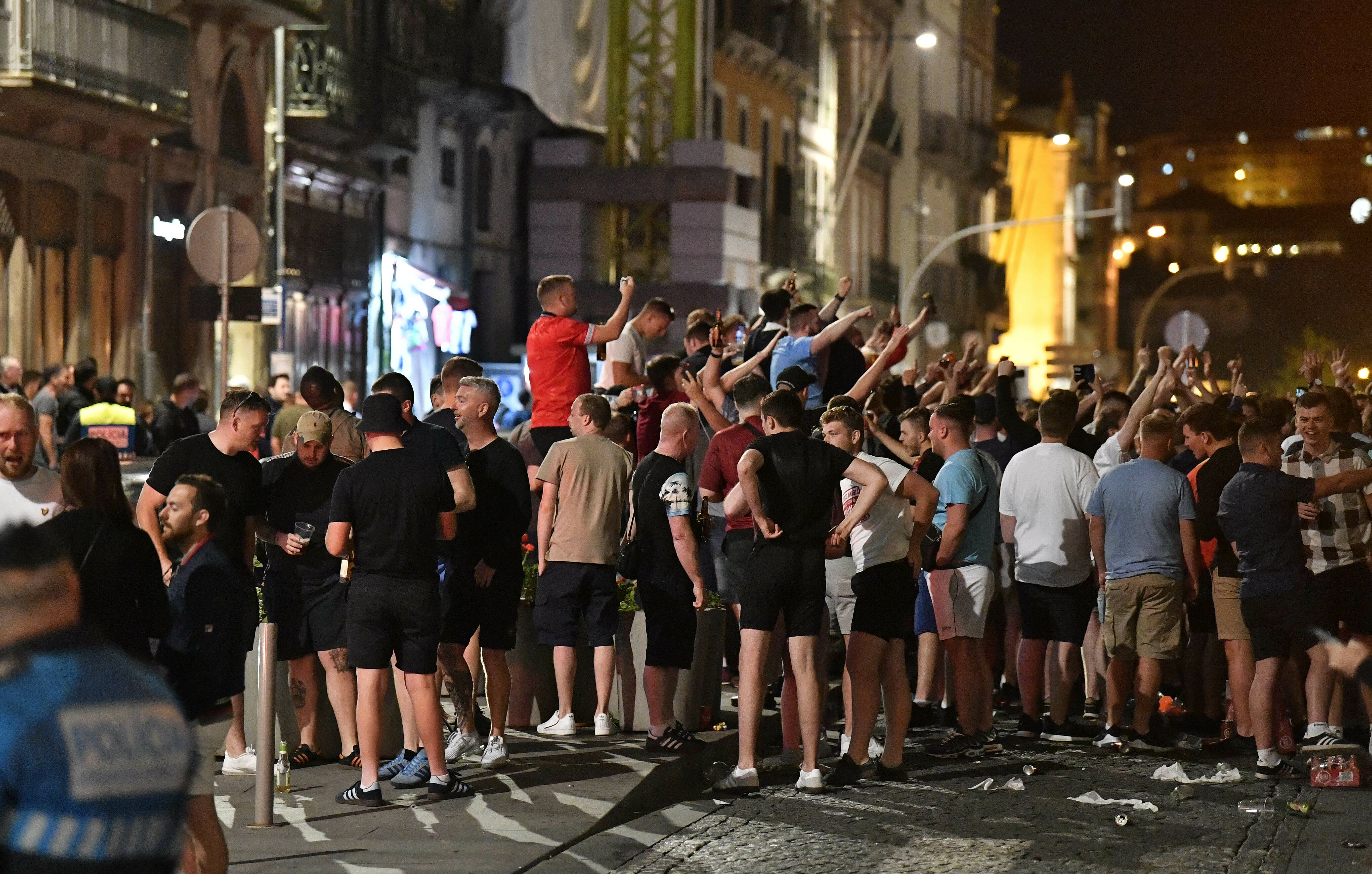 Portugal police monitoring hooligans during Nations League