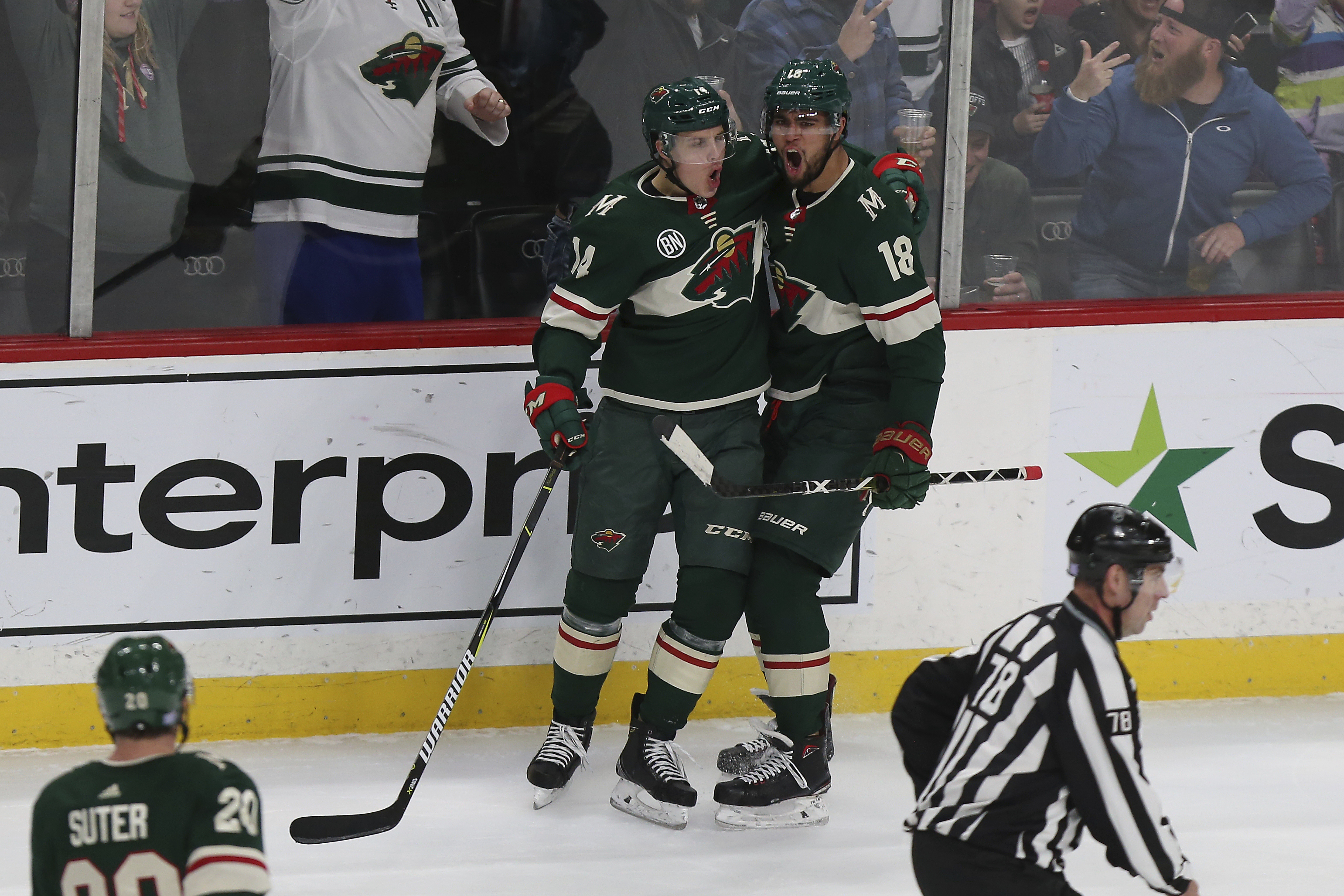 Staal’s late goal saves Wild in 6-4 win over Ottawa