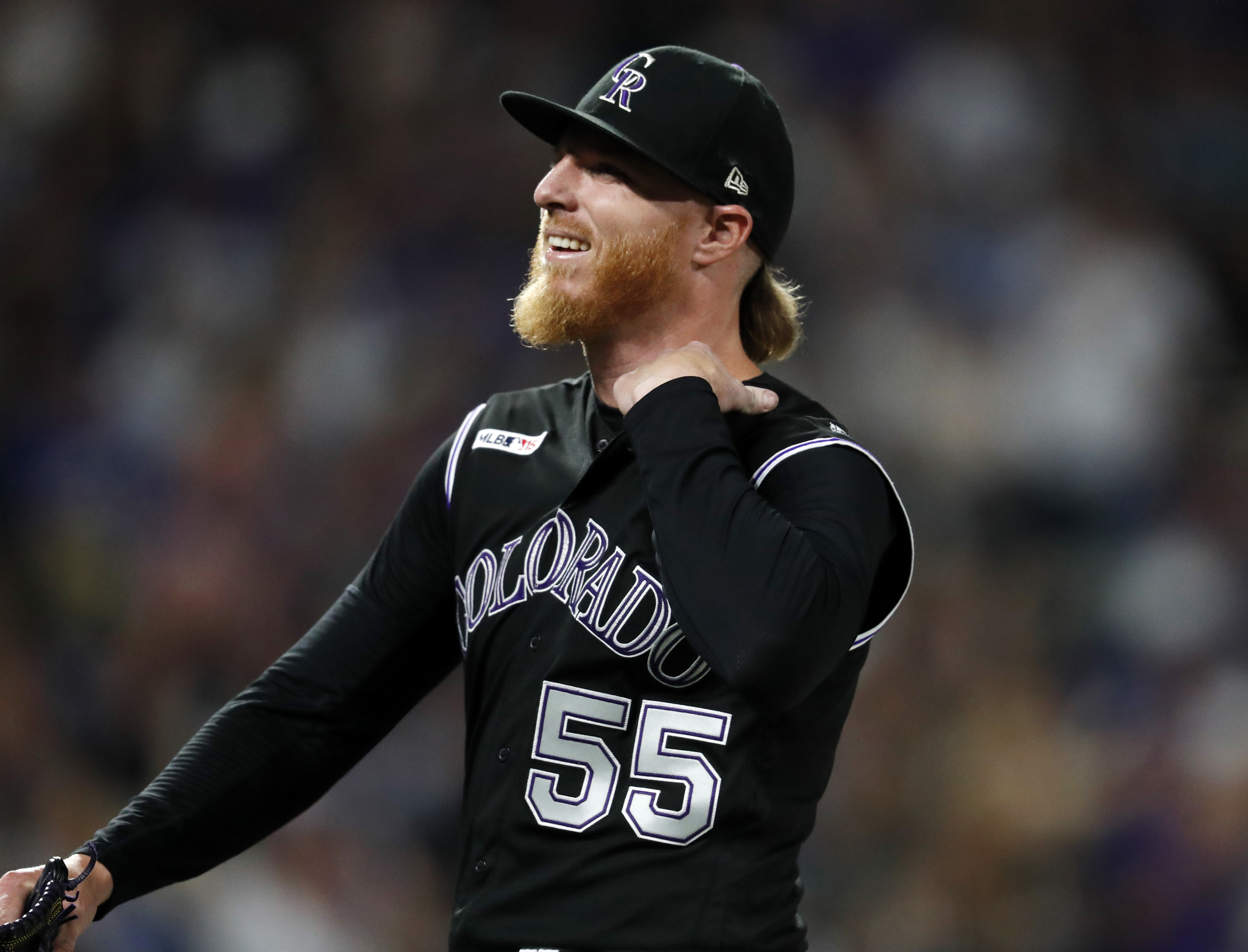 Rockies win for 6th time in 24 games, Gray beats Dodgers 9-1