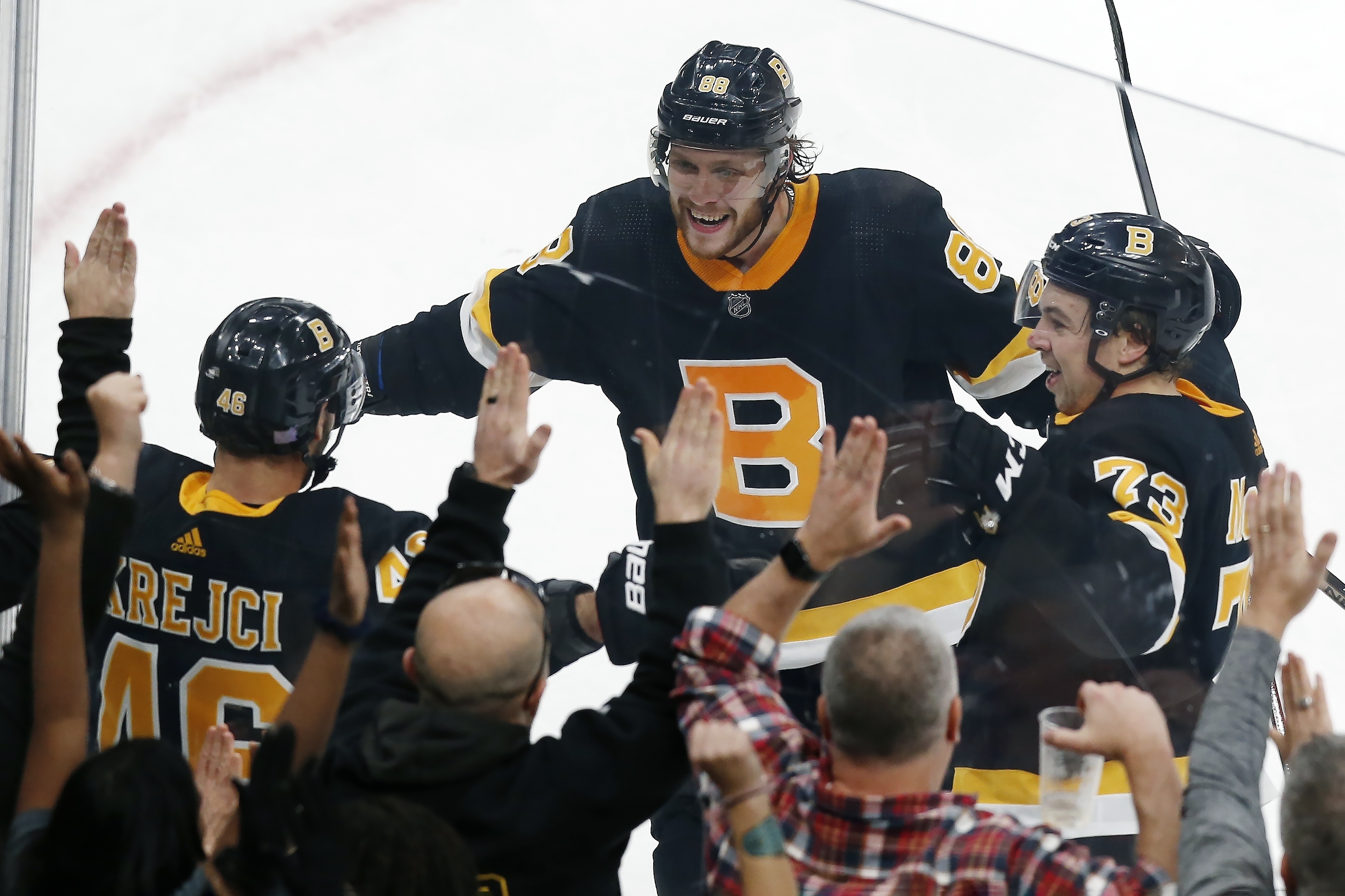 Krejci's OT goal lifts Bruins over Rangers, 3-2