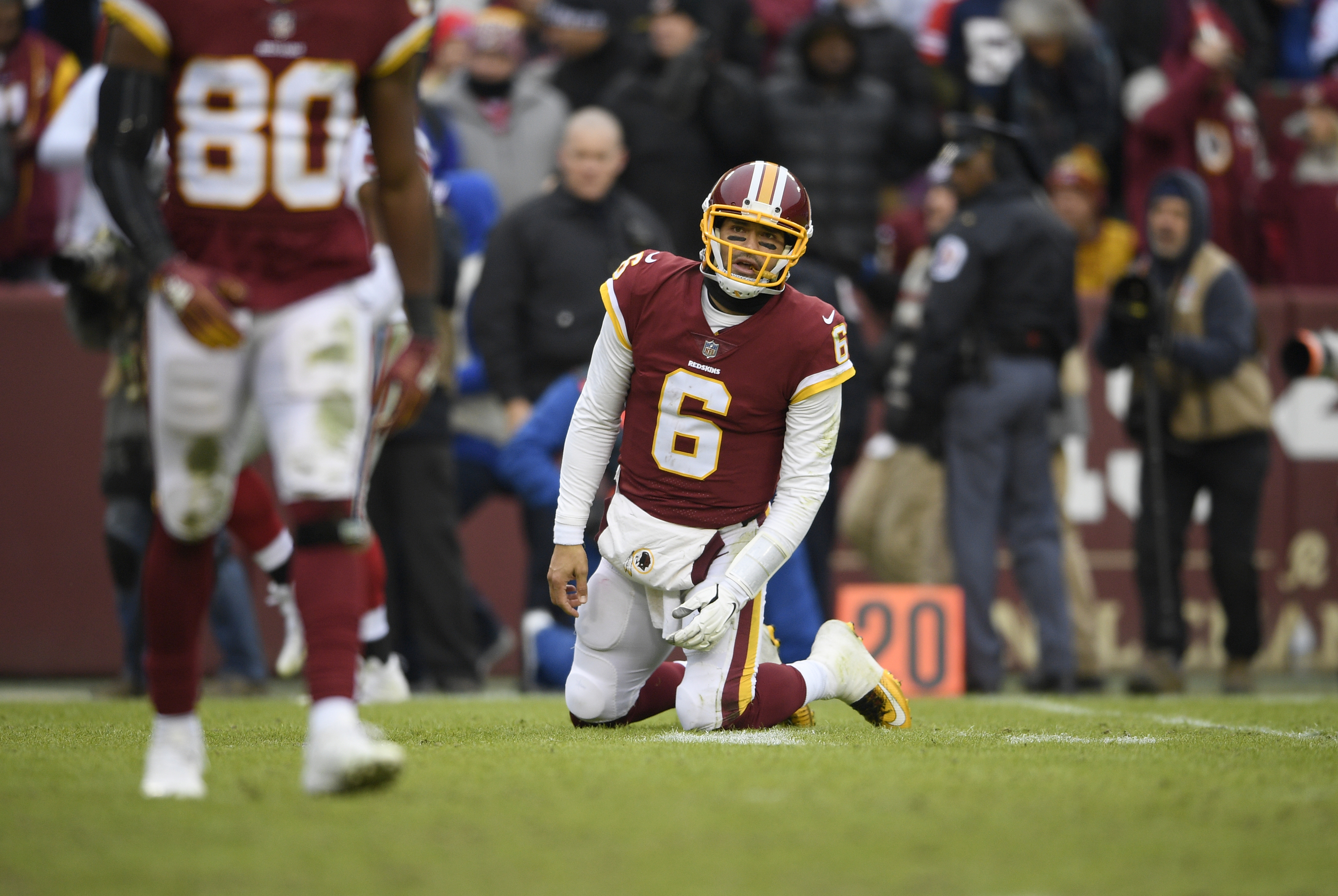 Skins' Gruden after NY loss: 'Job's in jeopardy every week'