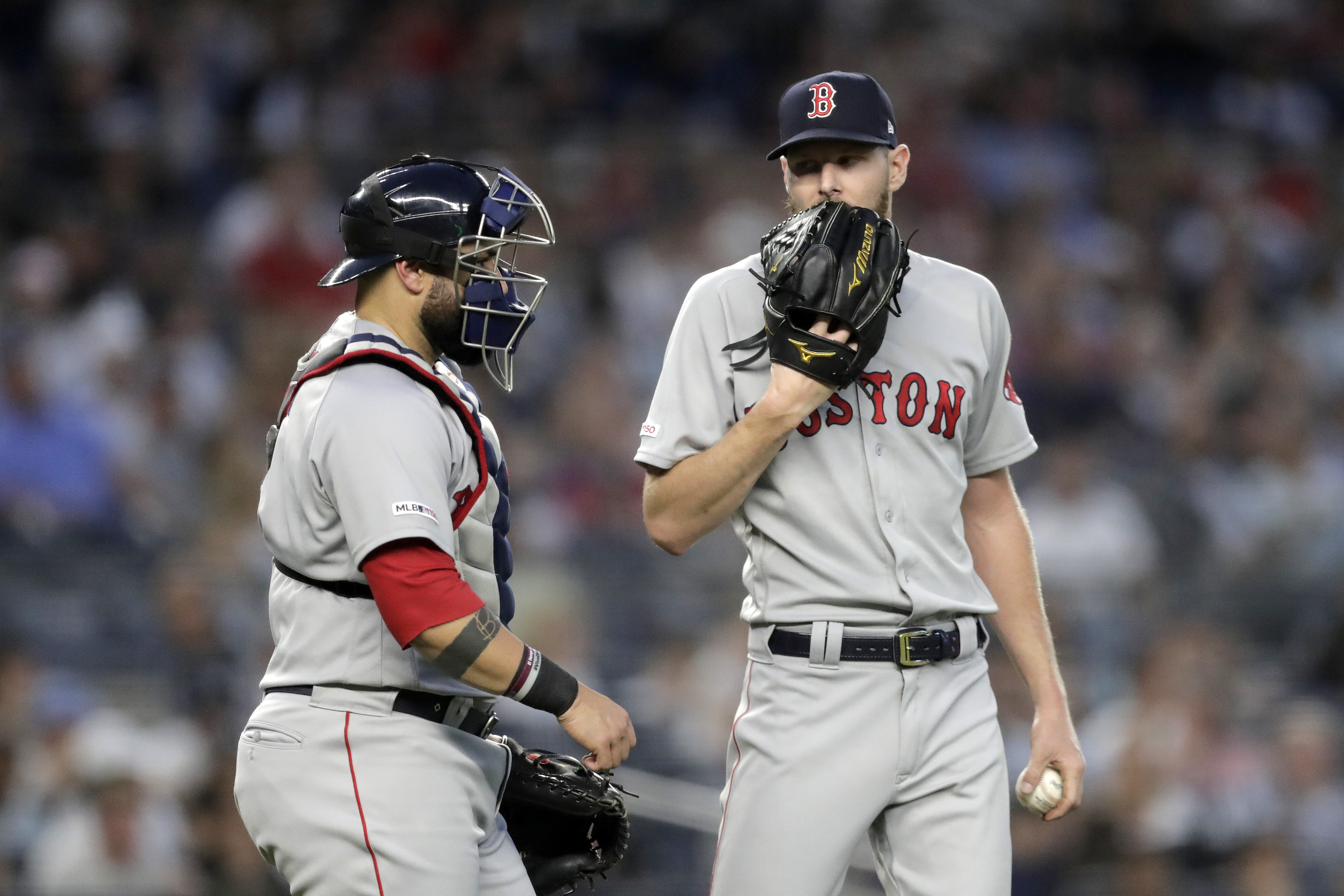 Surging Yankees top Red Sox, Sale 4-1