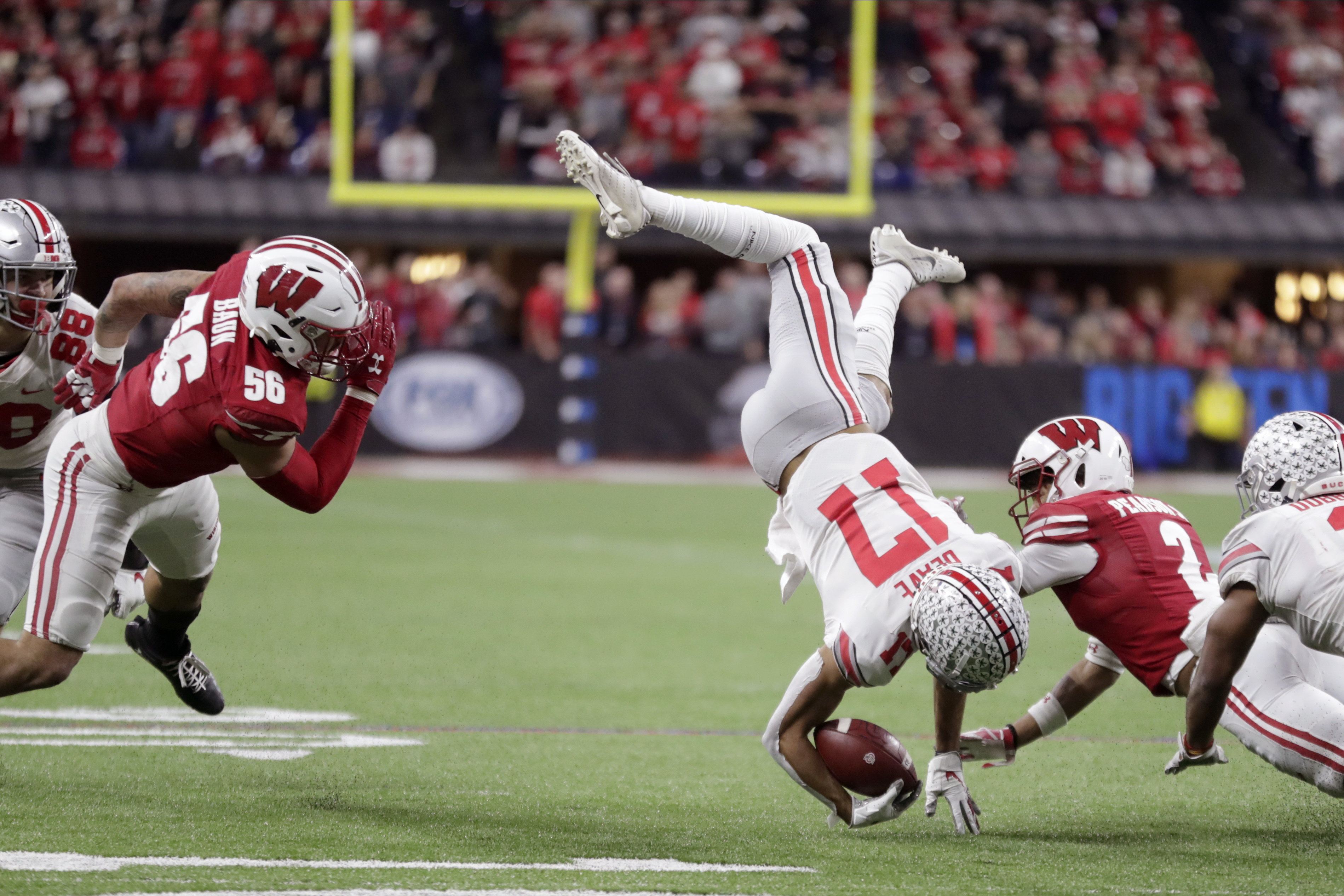 No. 2 Ohio State rallies for 3rd straight Big Ten title