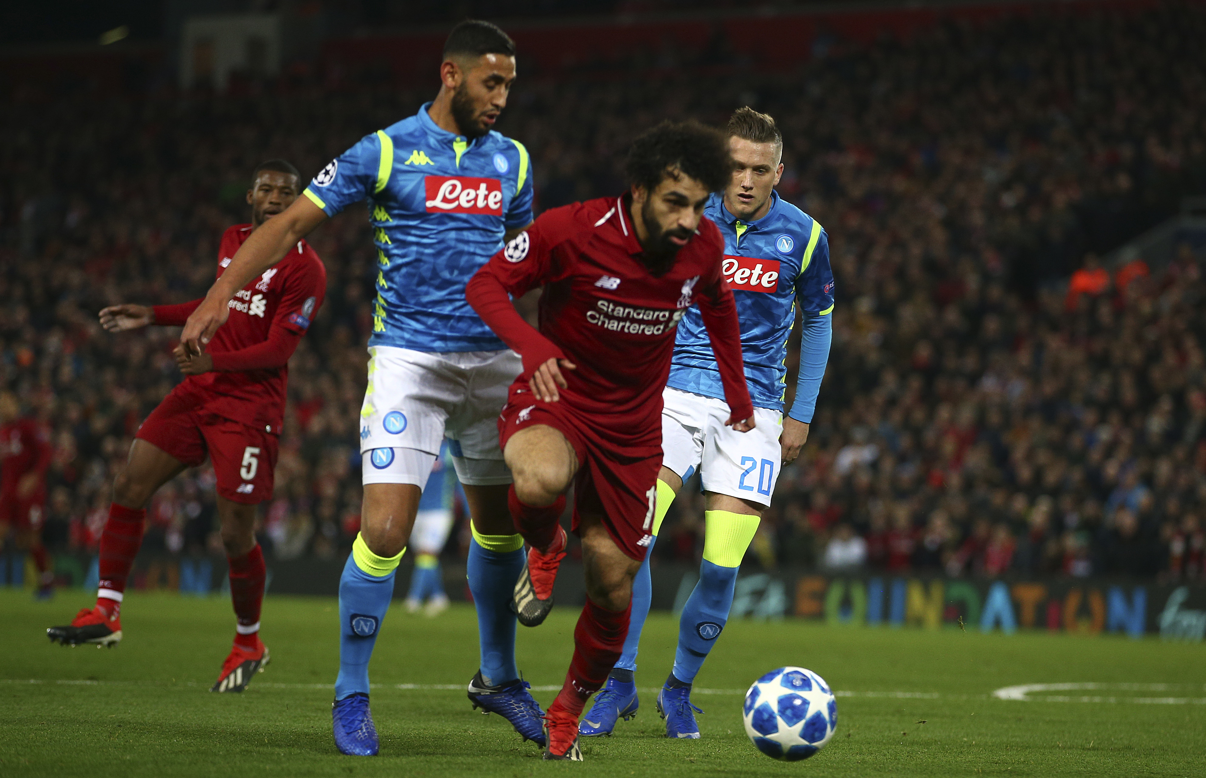 Salah solo goal sees Liverpool into Champions League last 16