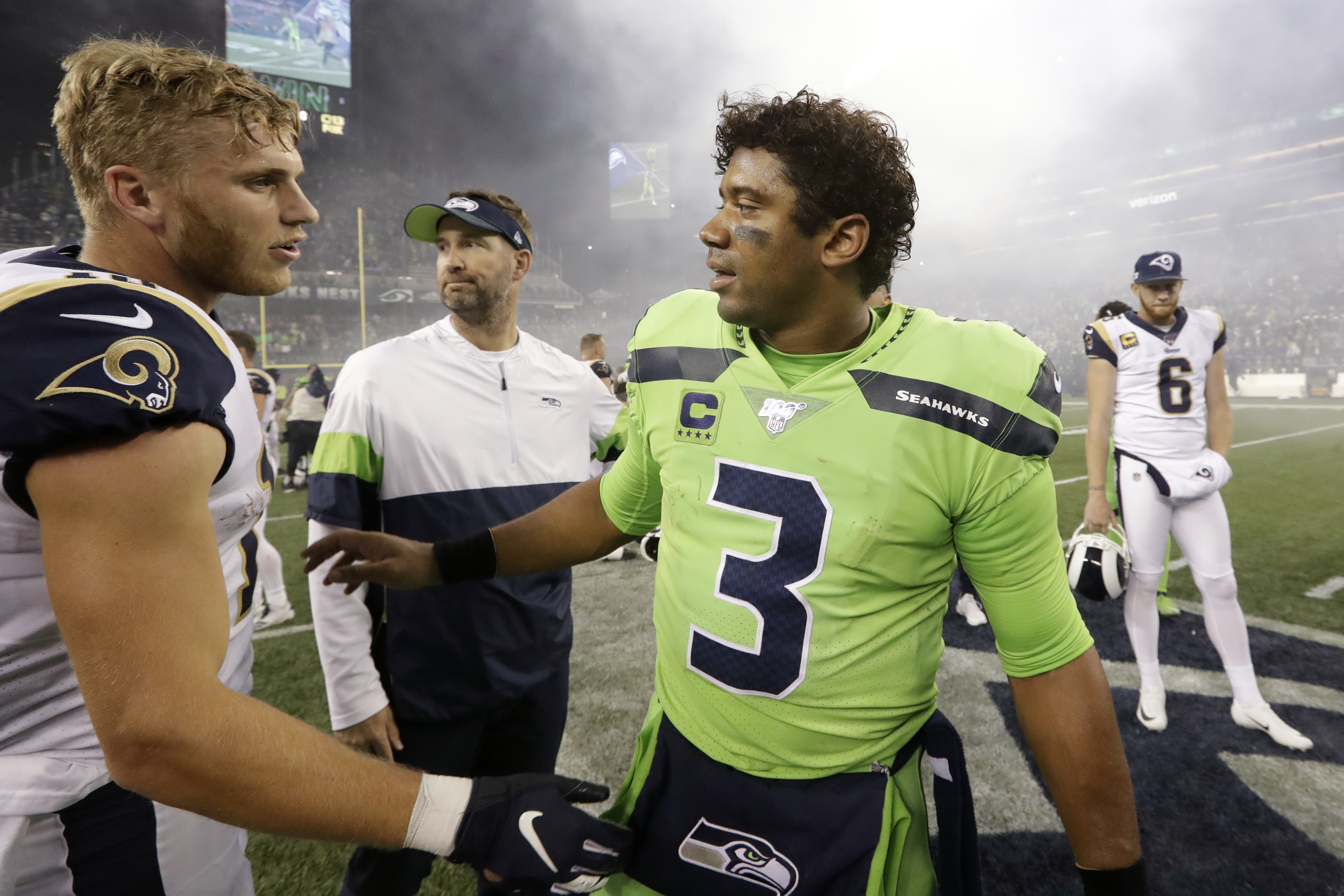 With Wilson playing this well Seahawks can hide their flaws