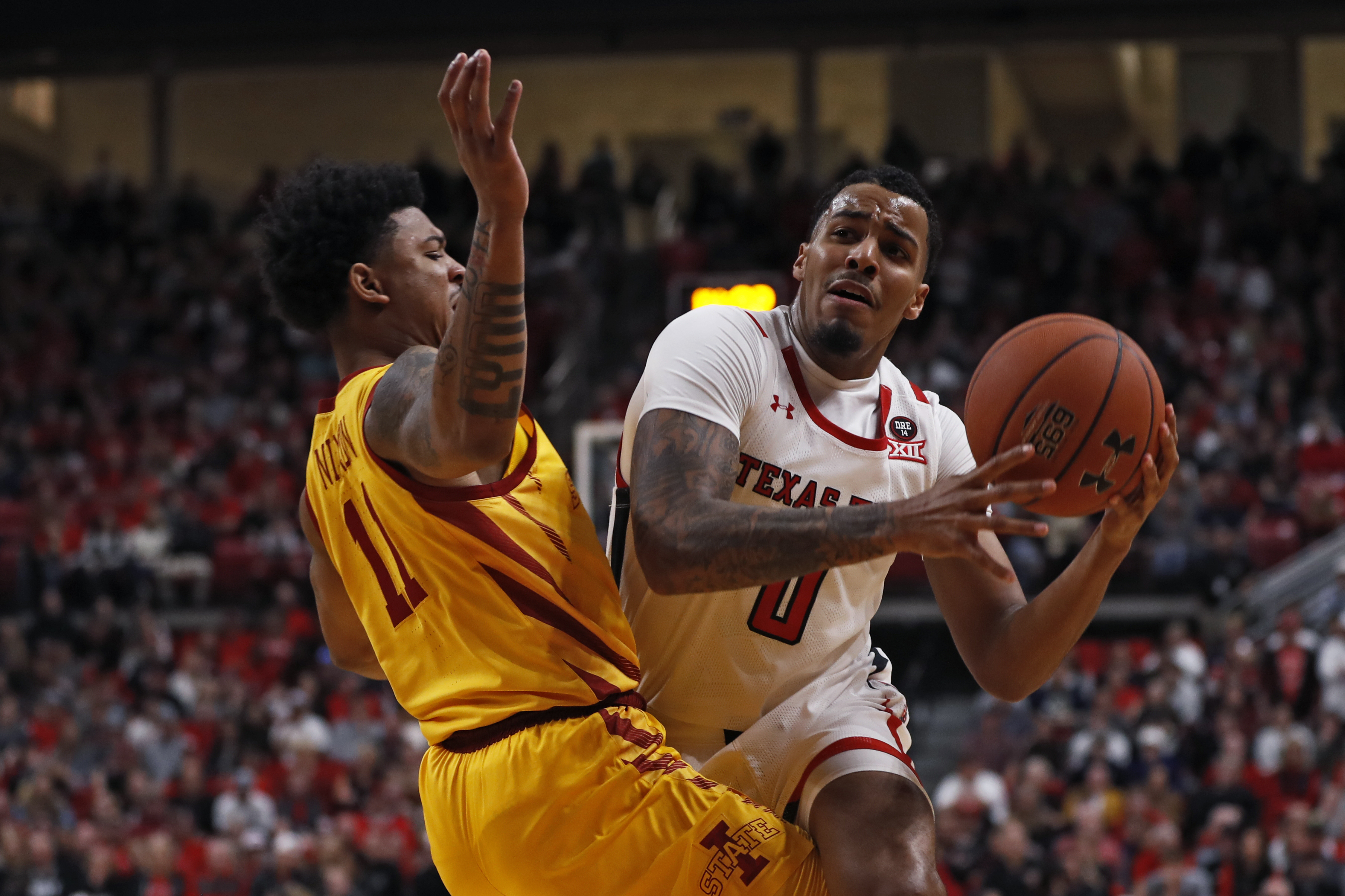 Edwards strong again, No. 23 Texas Tech tops Iowa St. 72-52