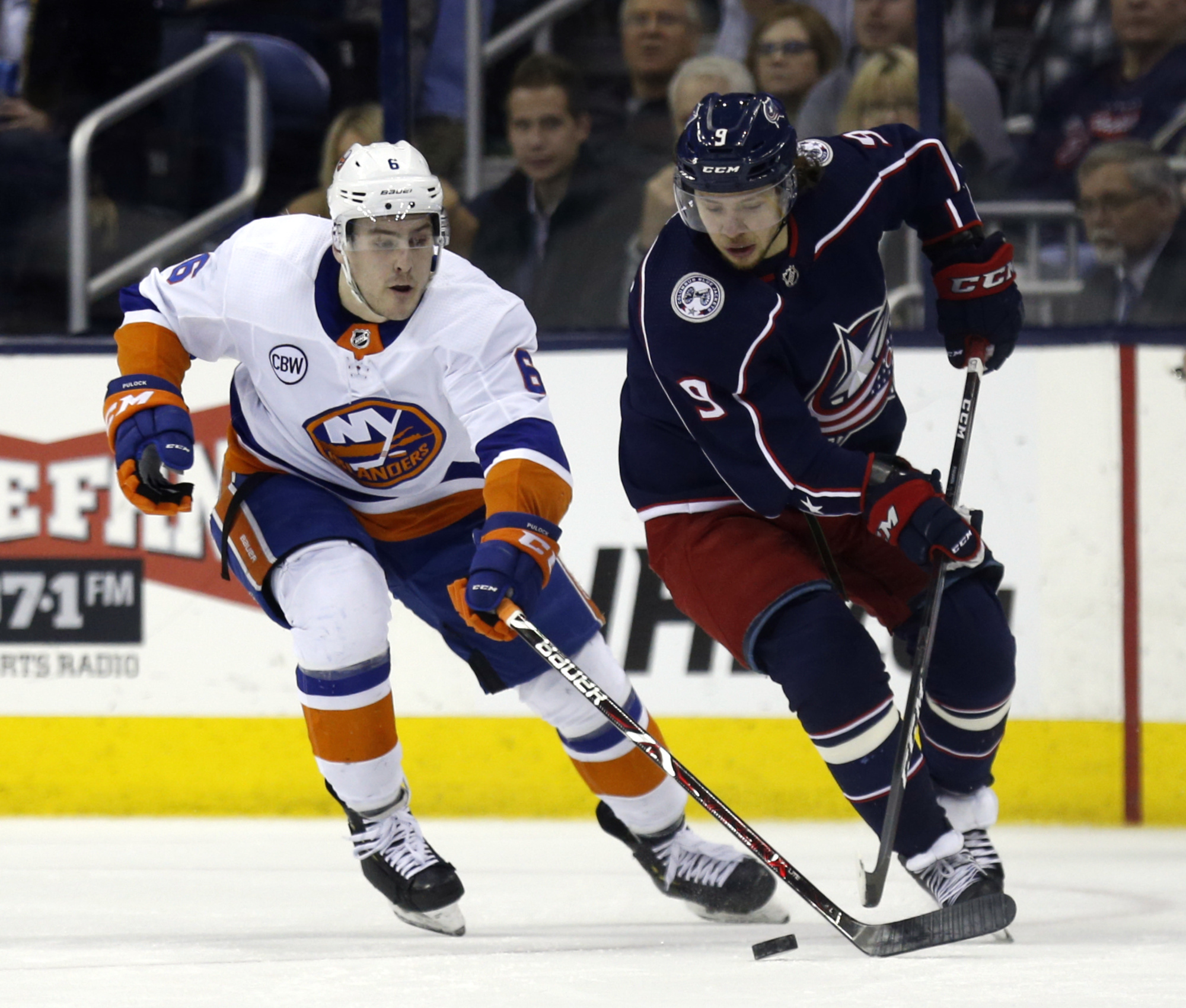 Another shutout for Bobrovsky as Blue Jackets beat Islanders